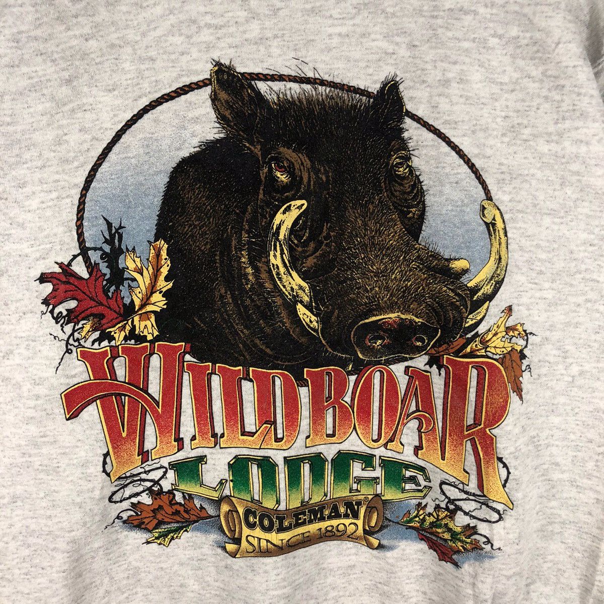 Coleman × Vintage Vintage Coleman Wildboar Lodge Sweatshirt Big Print Size US M / EU 48-50 / 2 - 3 Thumbnail
