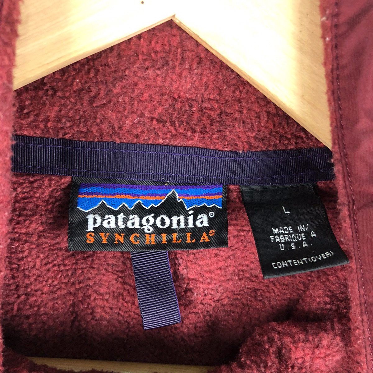 Patagonia × Vintage Vintage Patagonia Synchilla Fleece Made In Usa Size US L / EU 52-54 / 3 - 8 Thumbnail