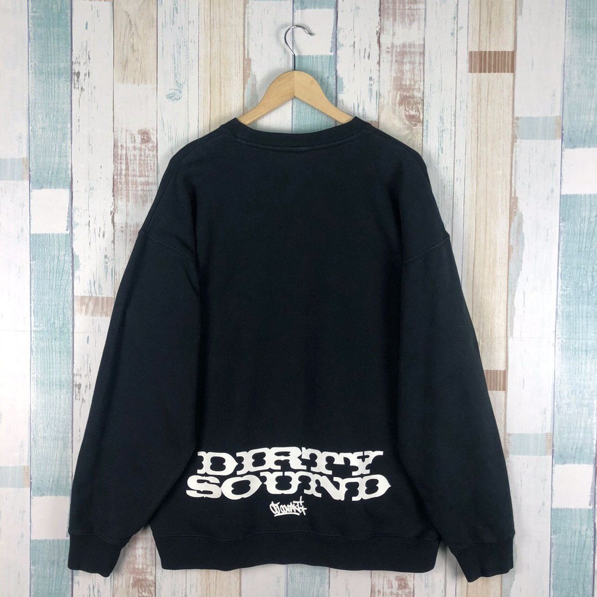 Japanese Brand × Vintage Vintage HipHop Sweatshirt Big Logo Size US L / EU 52-54 / 3 - 4 Thumbnail