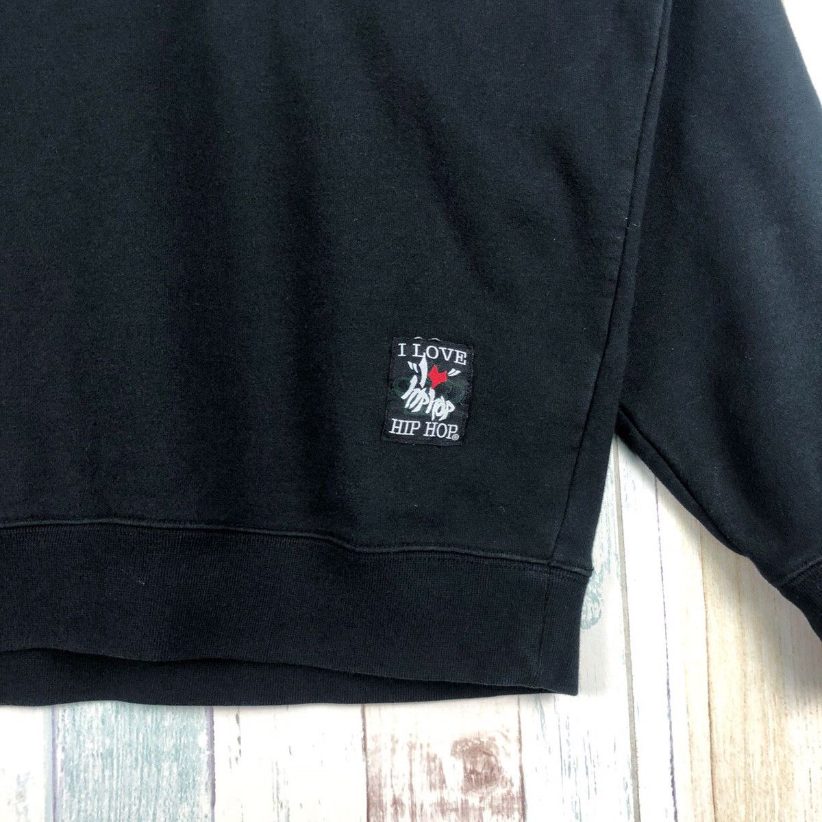 Japanese Brand × Vintage Vintage HipHop Sweatshirt Big Logo Size US L / EU 52-54 / 3 - 6 Thumbnail