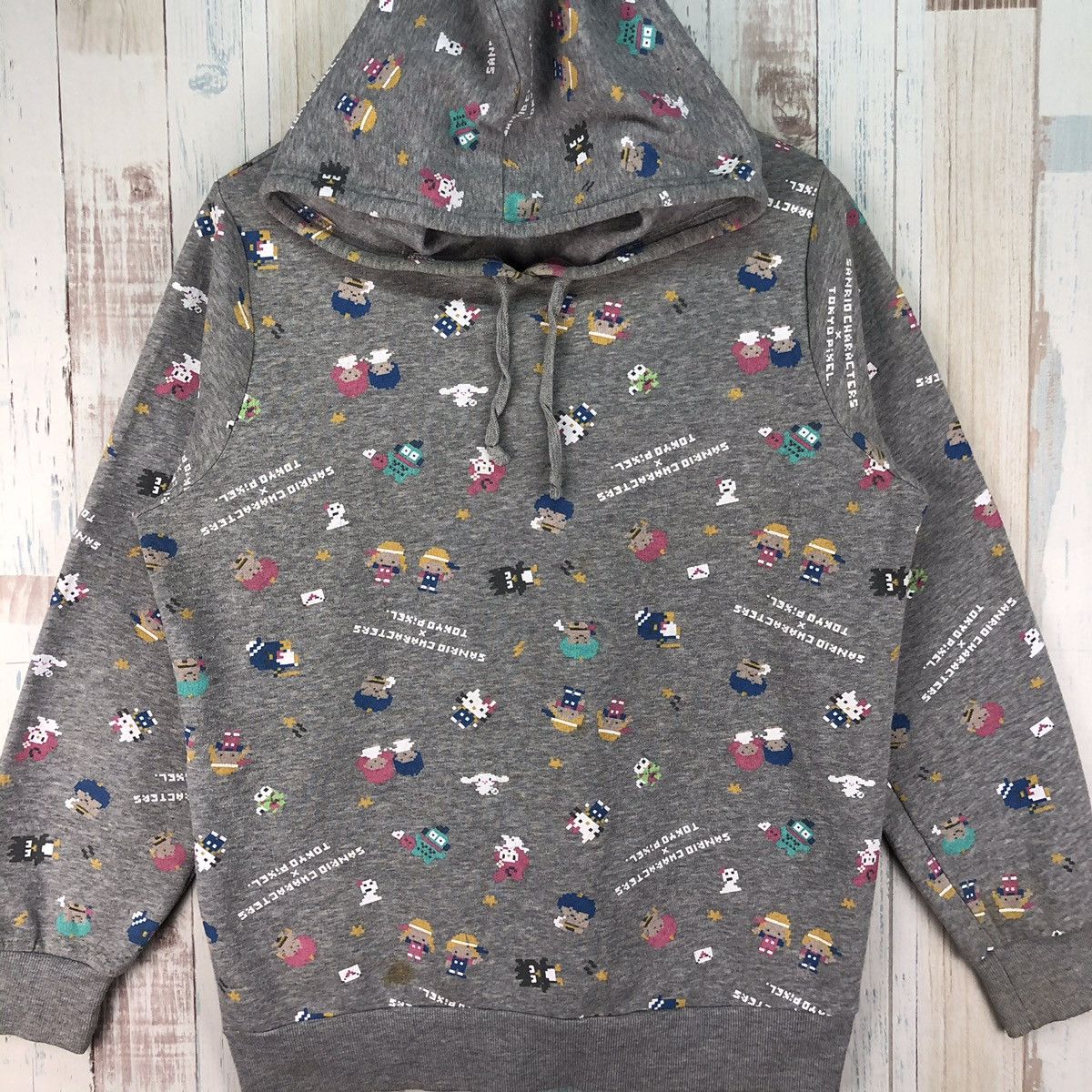 Cartoon Network × Vintage Vintage Sanrio Characters X Tokyo Pixel Hoodie Size US L / EU 52-54 / 3 - 4 Thumbnail