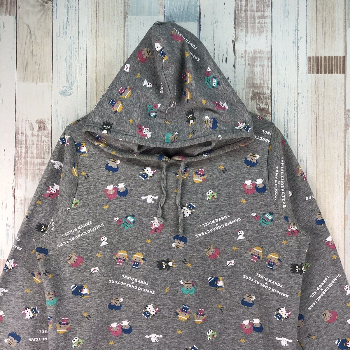 Cartoon Network × Vintage Vintage Sanrio Characters X Tokyo Pixel Hoodie Size US L / EU 52-54 / 3 - 3 Thumbnail