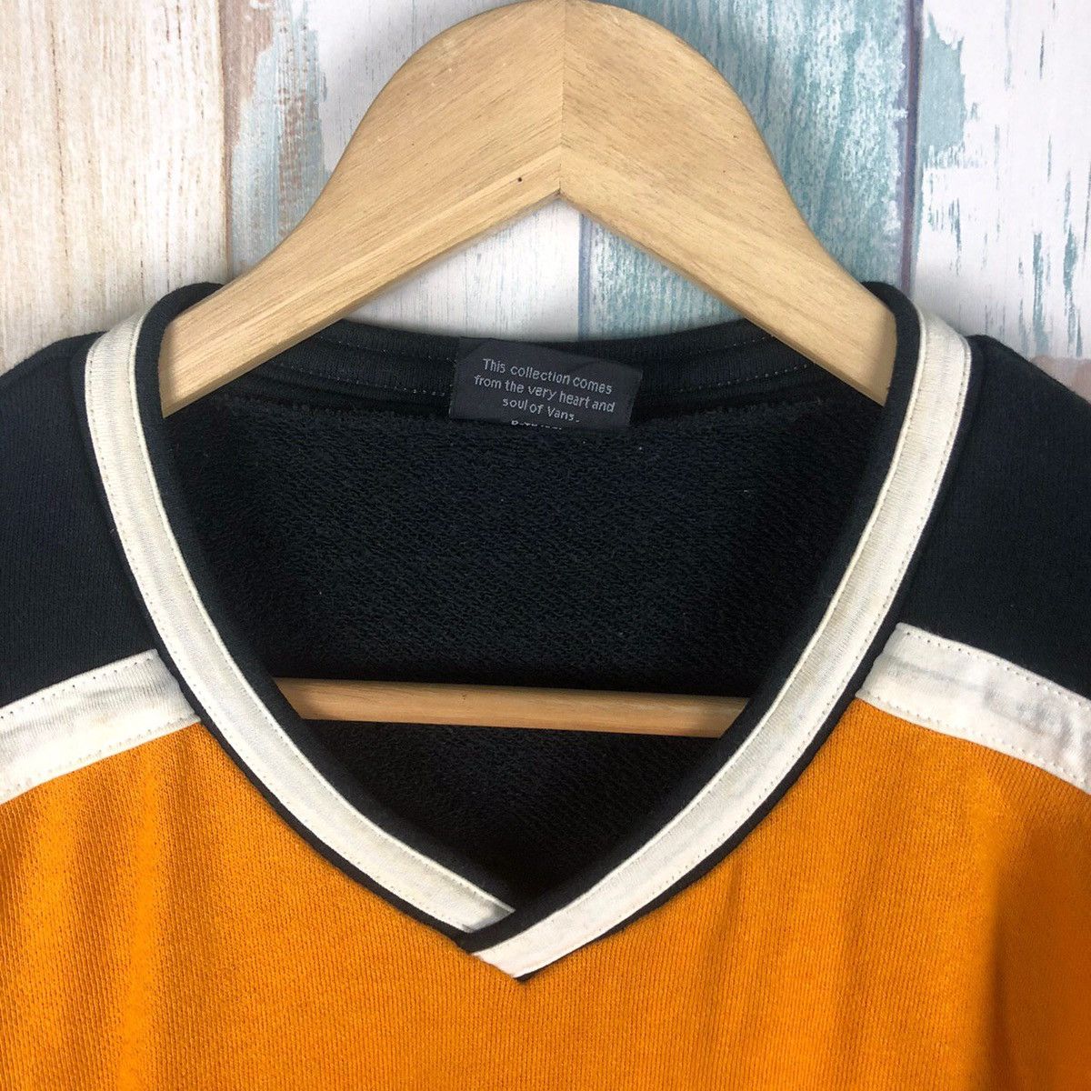 Vans × Vintage Vintage Vans Small Logo Mustard Sweatshirt Size US M / EU 48-50 / 2 - 7 Thumbnail