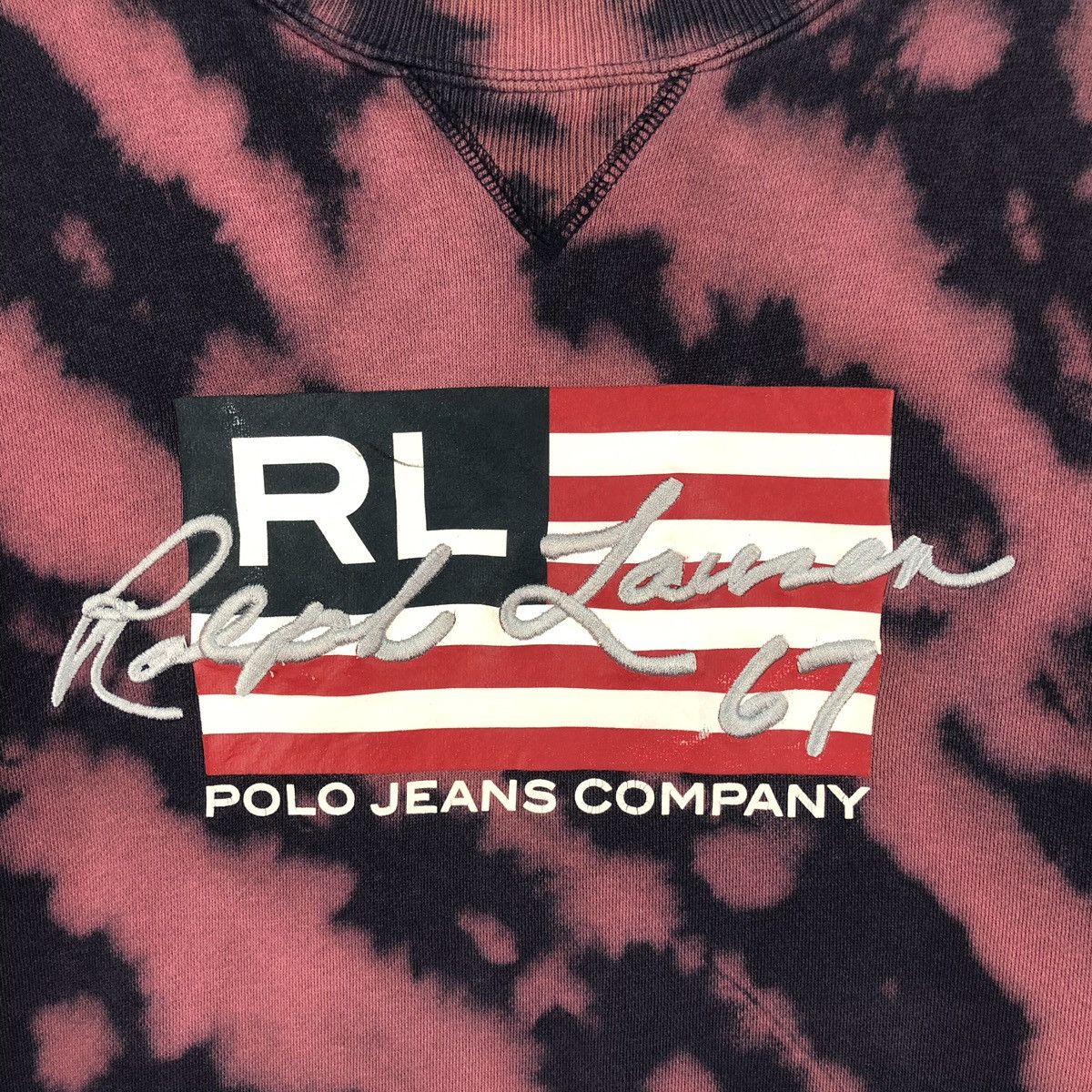 Polo Ralph Lauren × Vintage Vintage Polo Jeans Ralph Laurent Embroidery Logo Tye Dye Size US XL / EU 56 / 4 - 5 Thumbnail