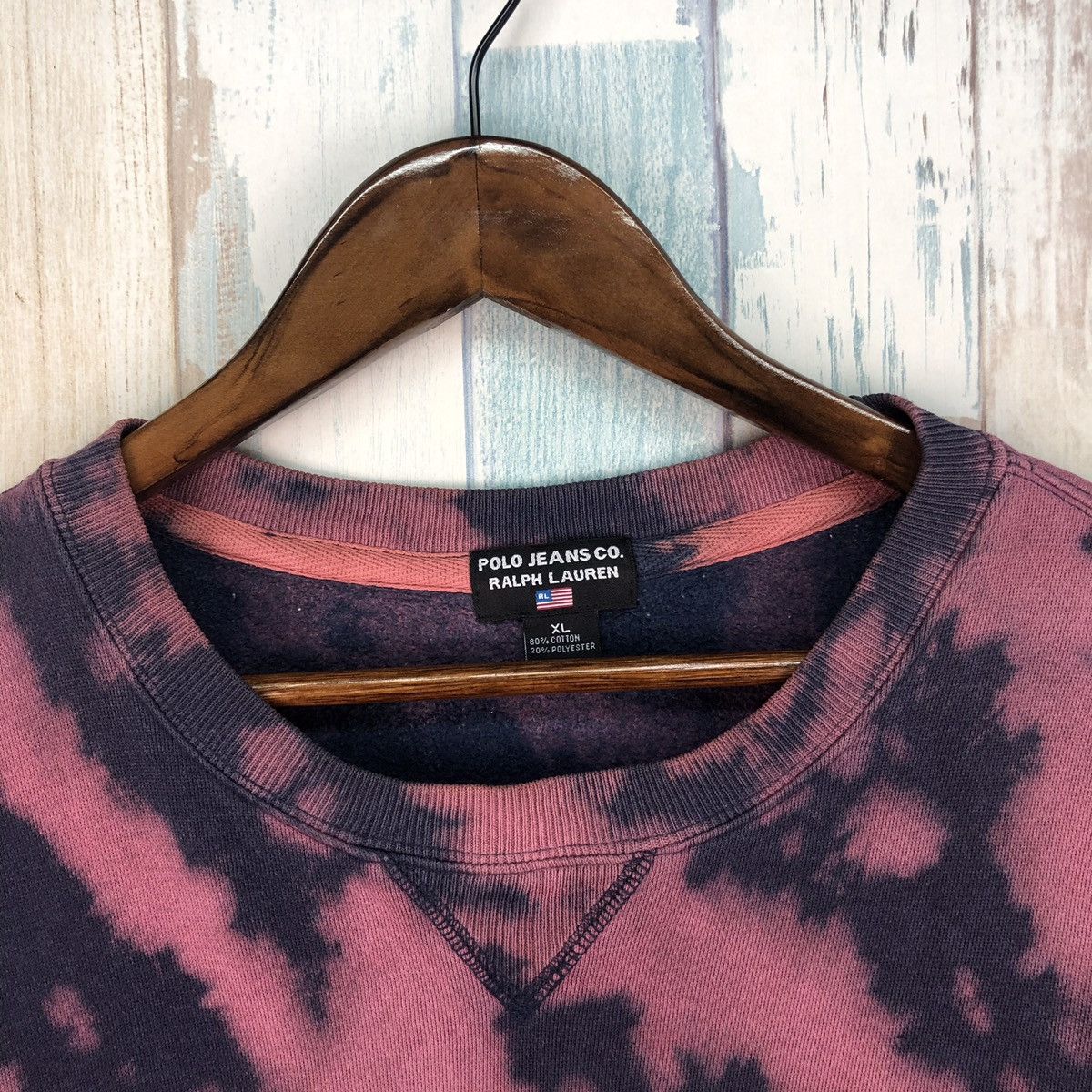 Polo Ralph Lauren × Vintage Vintage Polo Jeans Ralph Laurent Embroidery Logo Tye Dye Size US XL / EU 56 / 4 - 7 Thumbnail