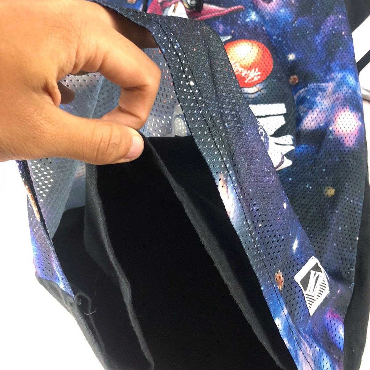 Japanese Brand Kazzrock Galaxy Space Hoodie Shirt Size US L / EU 52-54 / 3 - 10 Thumbnail