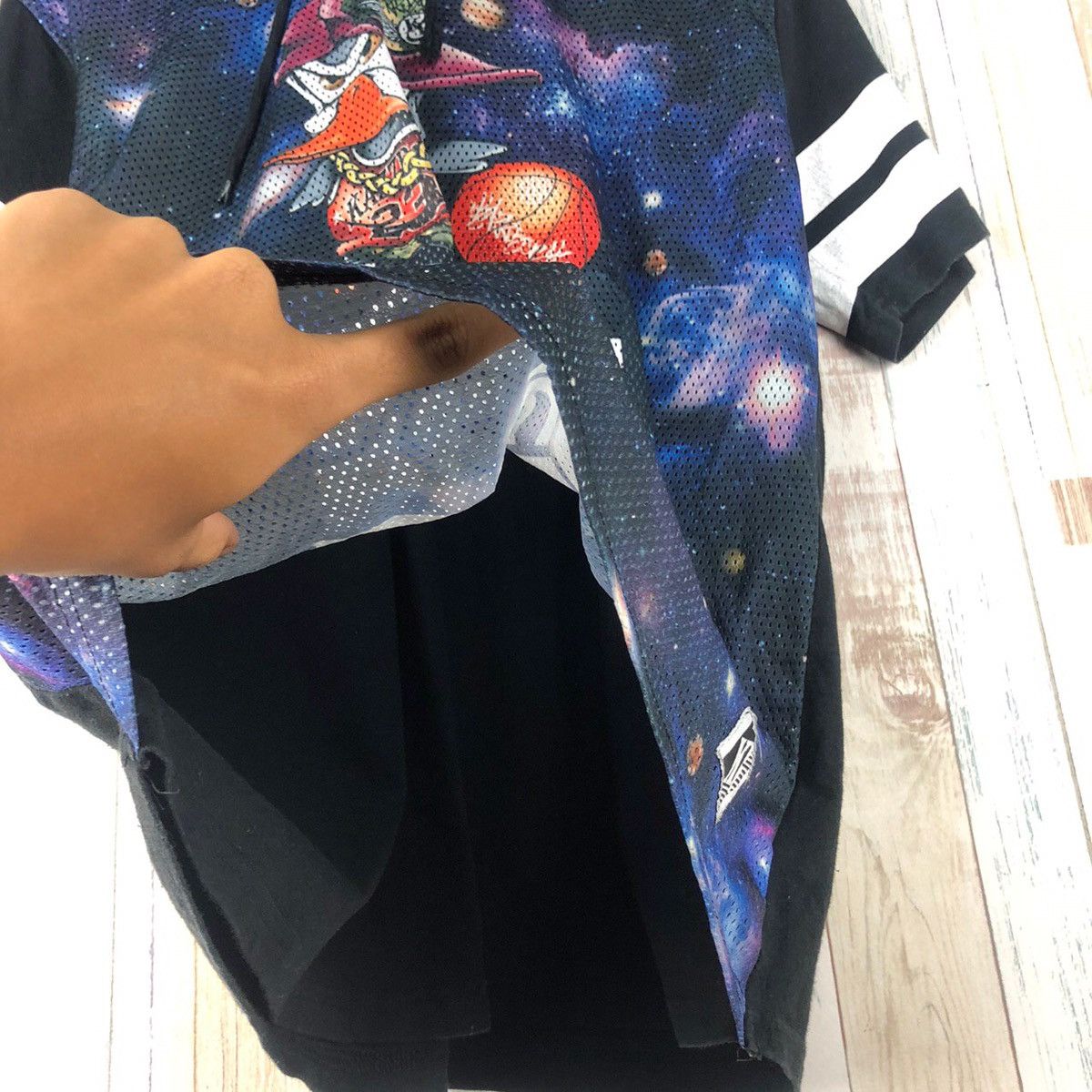 Japanese Brand Kazzrock Galaxy Space Hoodie Shirt Size US L / EU 52-54 / 3 - 7 Thumbnail