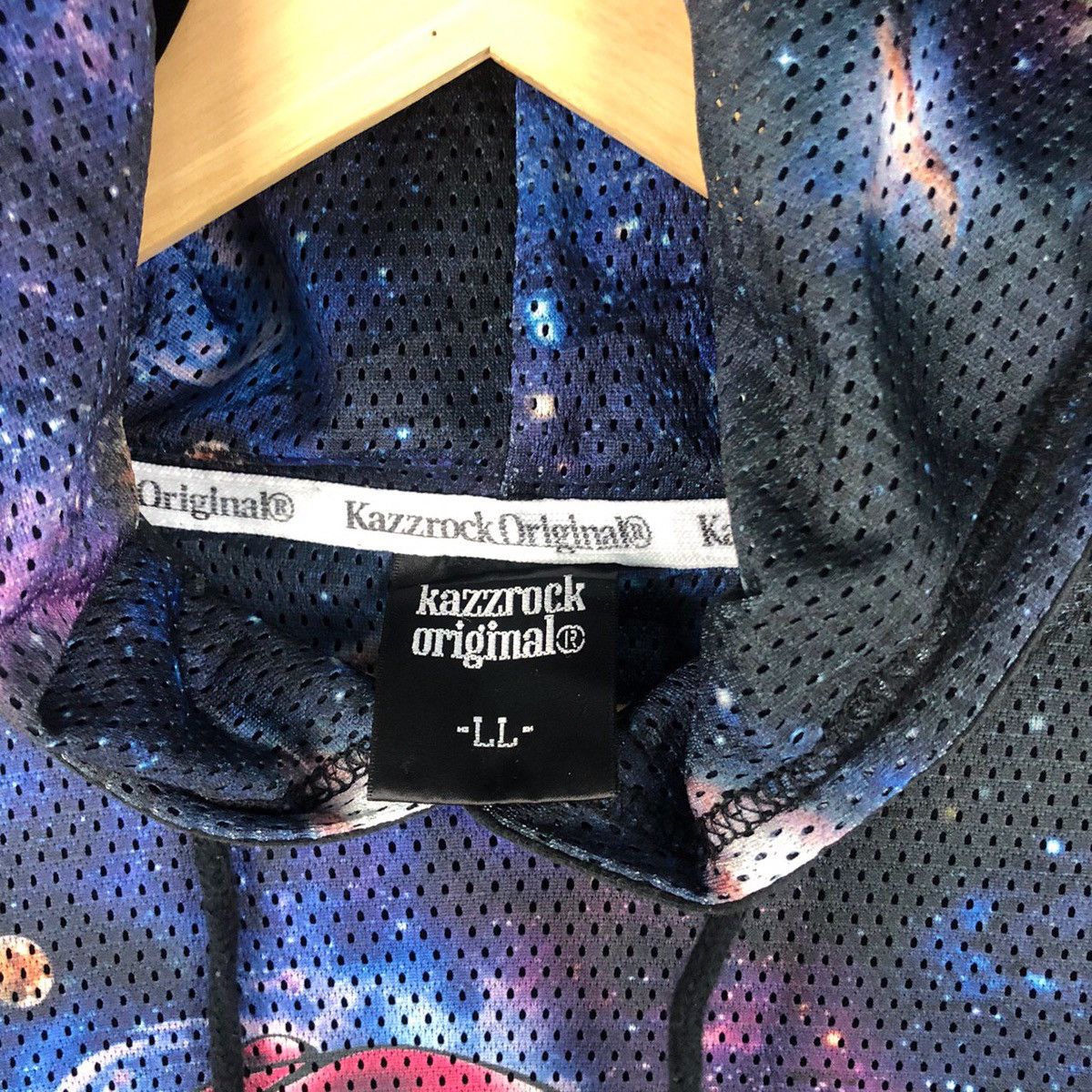 Japanese Brand Kazzrock Galaxy Space Hoodie Shirt Size US L / EU 52-54 / 3 - 11 Thumbnail