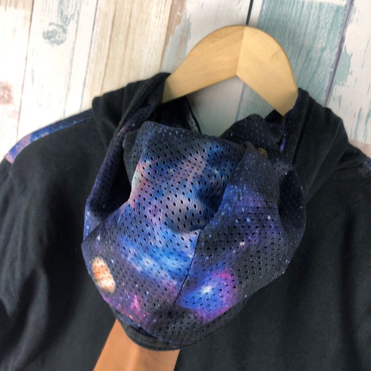 Japanese Brand Kazzrock Galaxy Space Hoodie Shirt Size US L / EU 52-54 / 3 - 9 Thumbnail