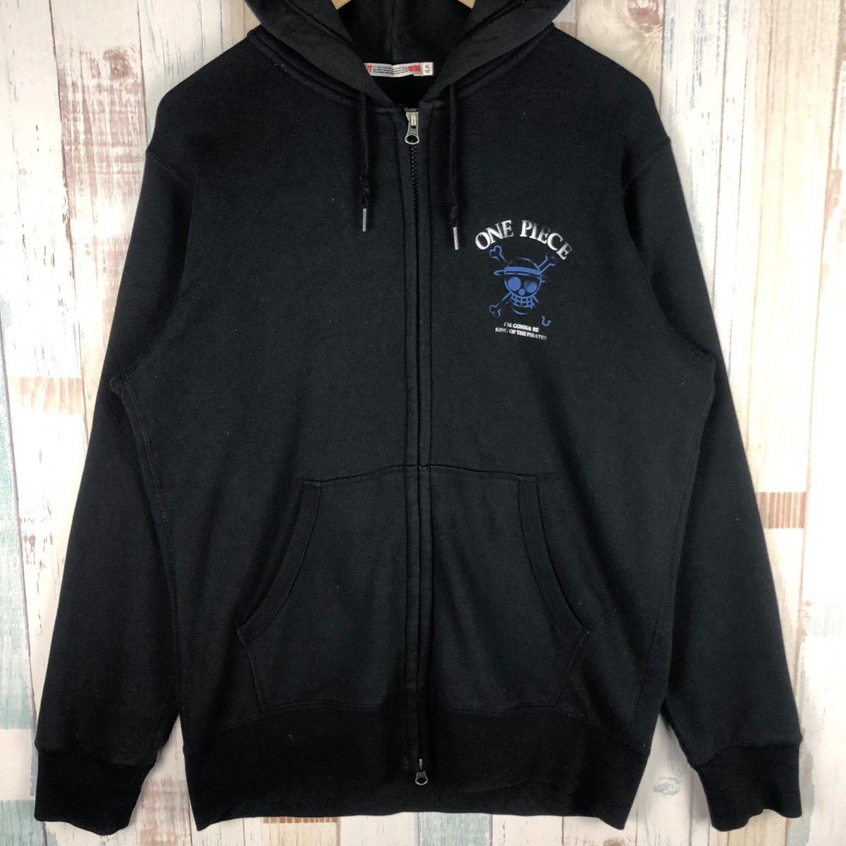 One Piece × Uniqlo One Piece Hoodie Zipper Size US XL / EU 56 / 4 - 4 Thumbnail