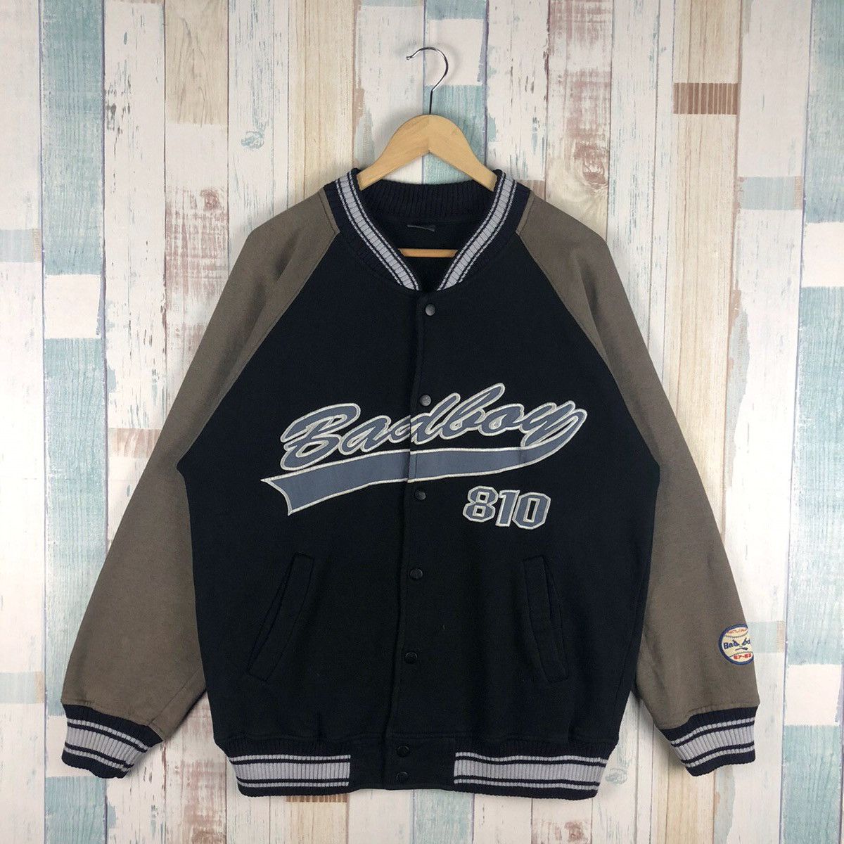 Vintage Vintage Bad Boy Baseball Varsity Jacket Size US L / EU 52-54 / 3 - 1 Thumbnail