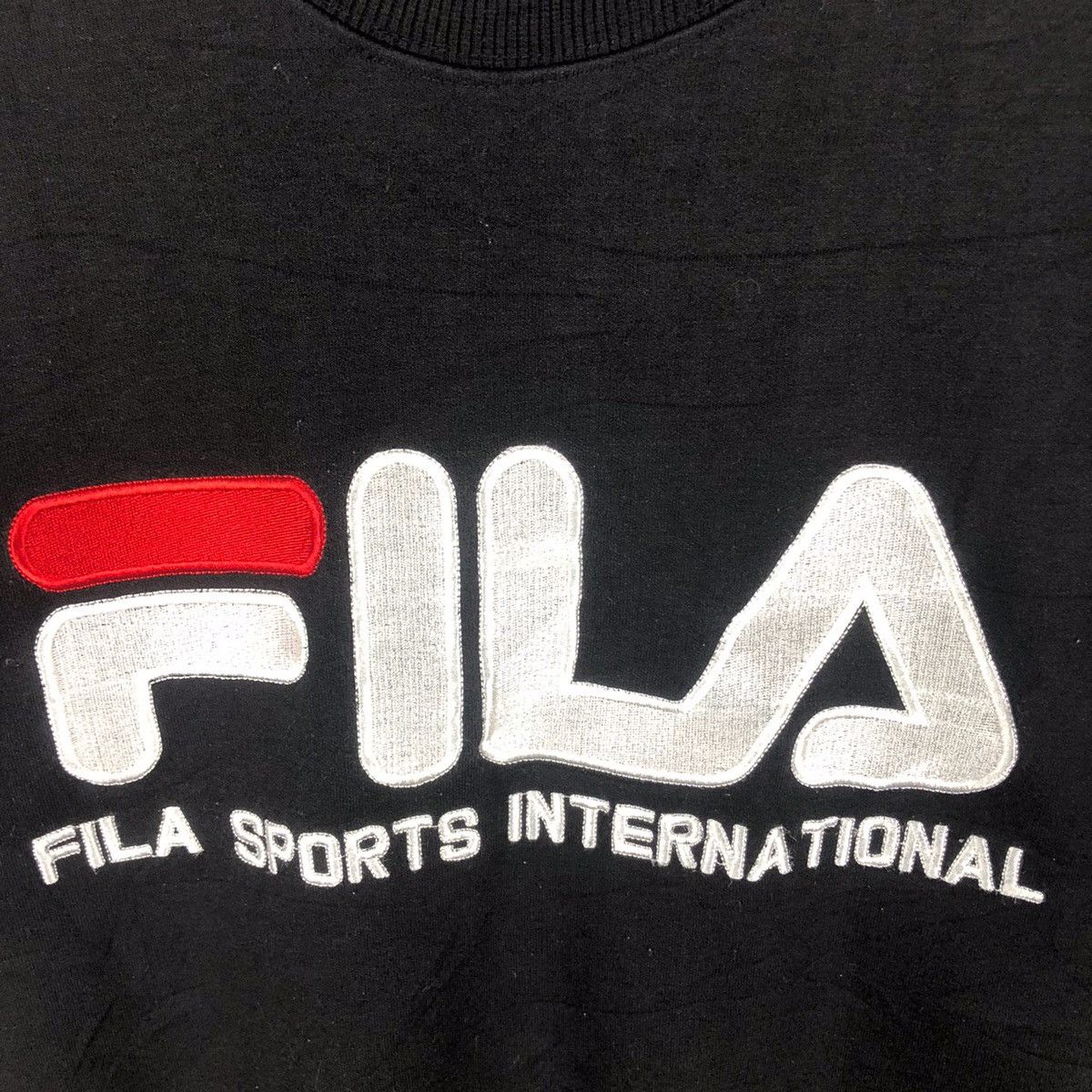 Fila × Vintage Vintage Fila Sweatshirt Big Logo Embroidered Size US M / EU 48-50 / 2 - 4 Thumbnail