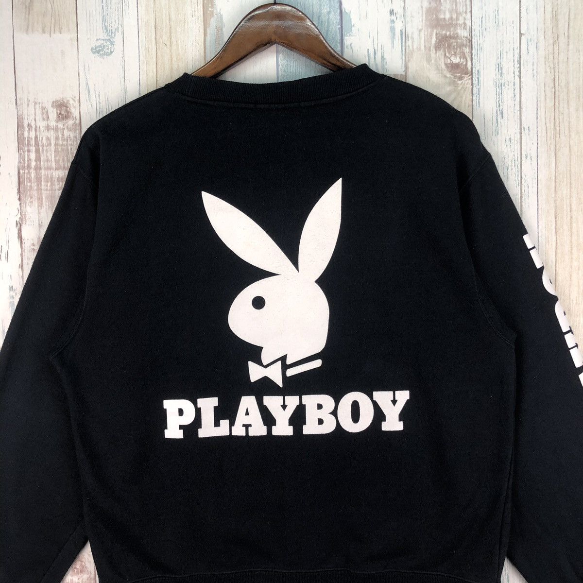 Playboy × Vintage Vintage Playboy Big Logo Sweatshirt Size US M / EU 48-50 / 2 - 3 Thumbnail