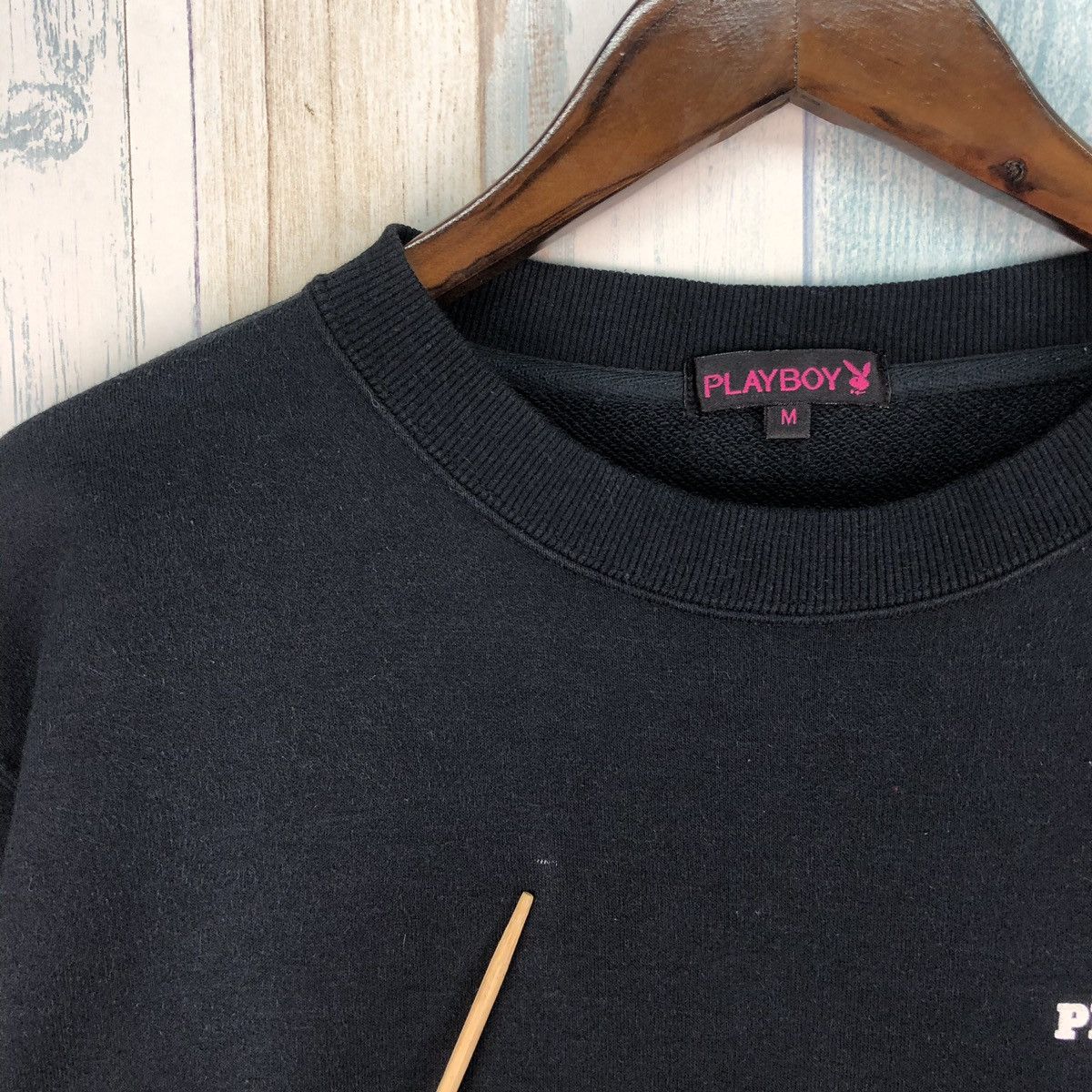 Playboy × Vintage Vintage Playboy Big Logo Sweatshirt Size US M / EU 48-50 / 2 - 7 Thumbnail