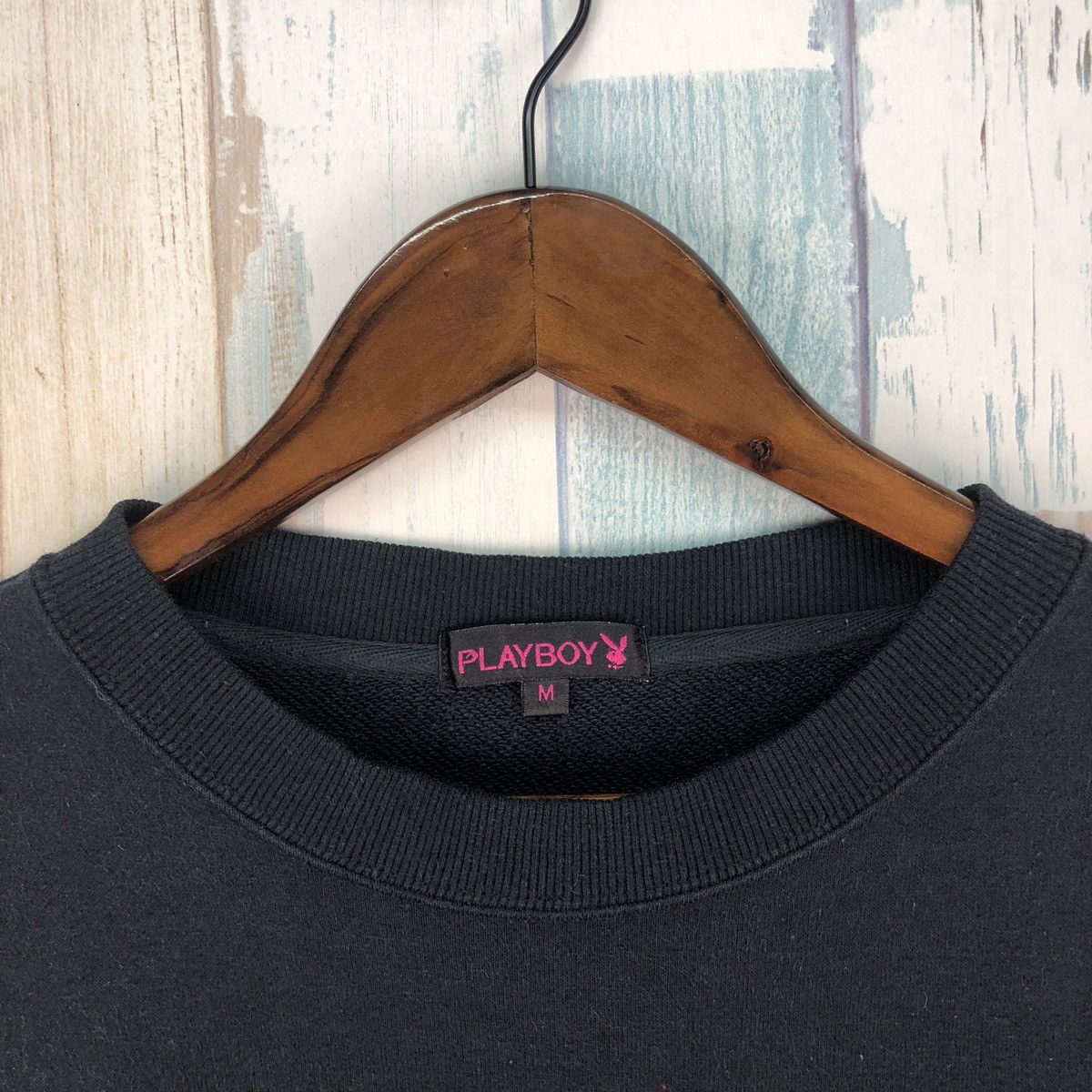 Playboy × Vintage Vintage Playboy Big Logo Sweatshirt Size US M / EU 48-50 / 2 - 8 Thumbnail