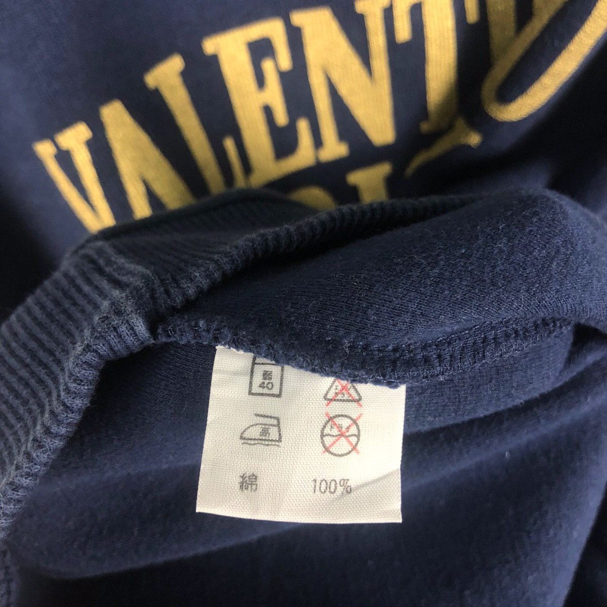 Valentino × Vintage Vintage Valentino Christy Sport Paris Sweatshirt Big Logo Size US M / EU 48-50 / 2 - 12 Thumbnail