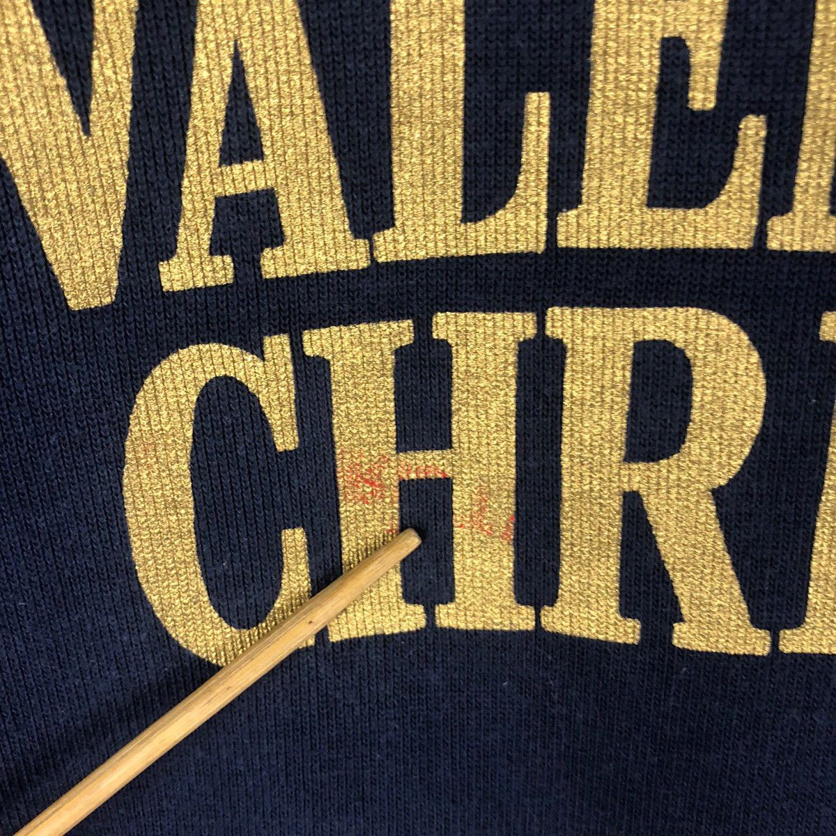 Valentino × Vintage Vintage Valentino Christy Sport Paris Sweatshirt Big Logo Size US M / EU 48-50 / 2 - 5 Thumbnail