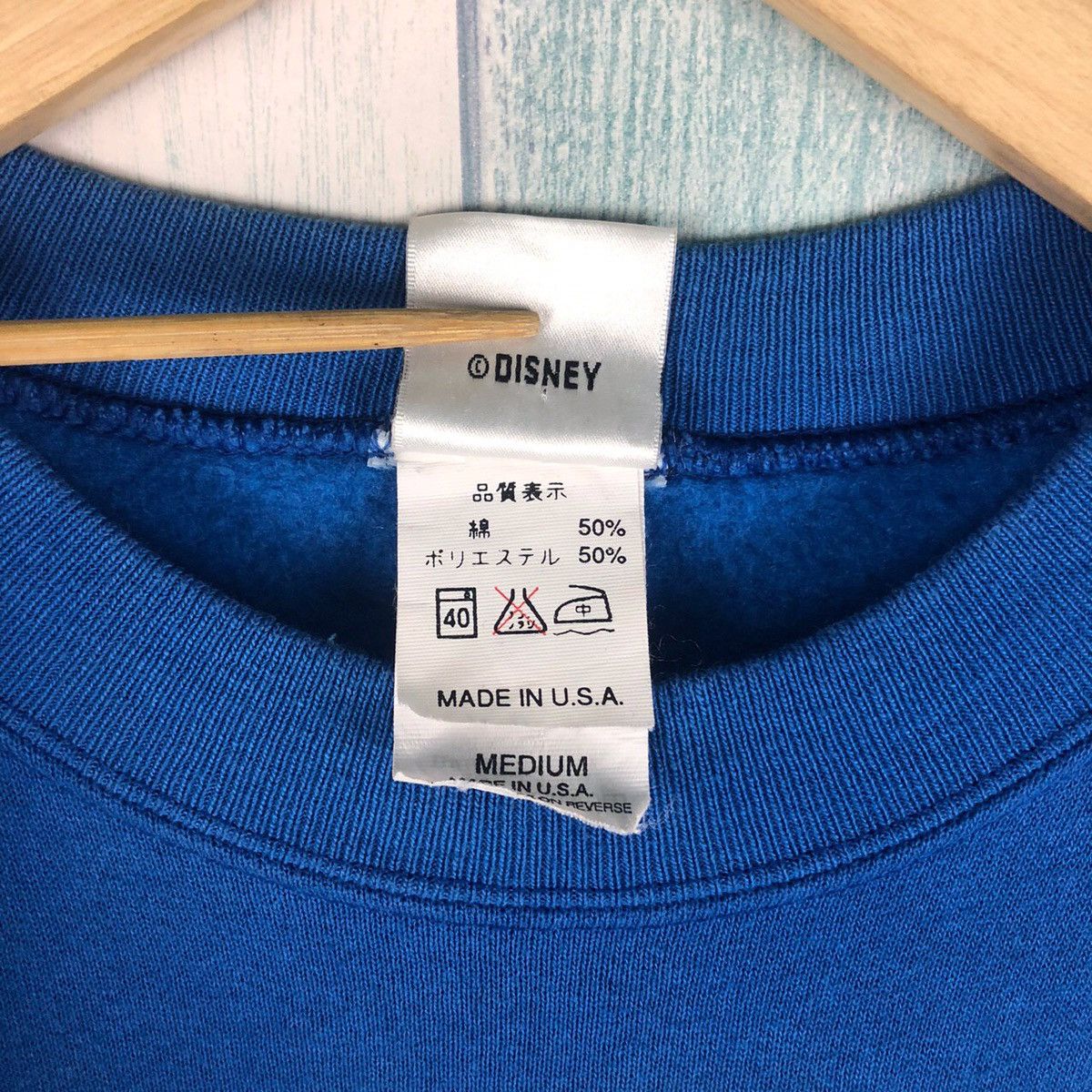 Disney × Vintage Vintage The Wonderful World Of Disney Sweatshirt Size US M / EU 48-50 / 2 - 11 Thumbnail