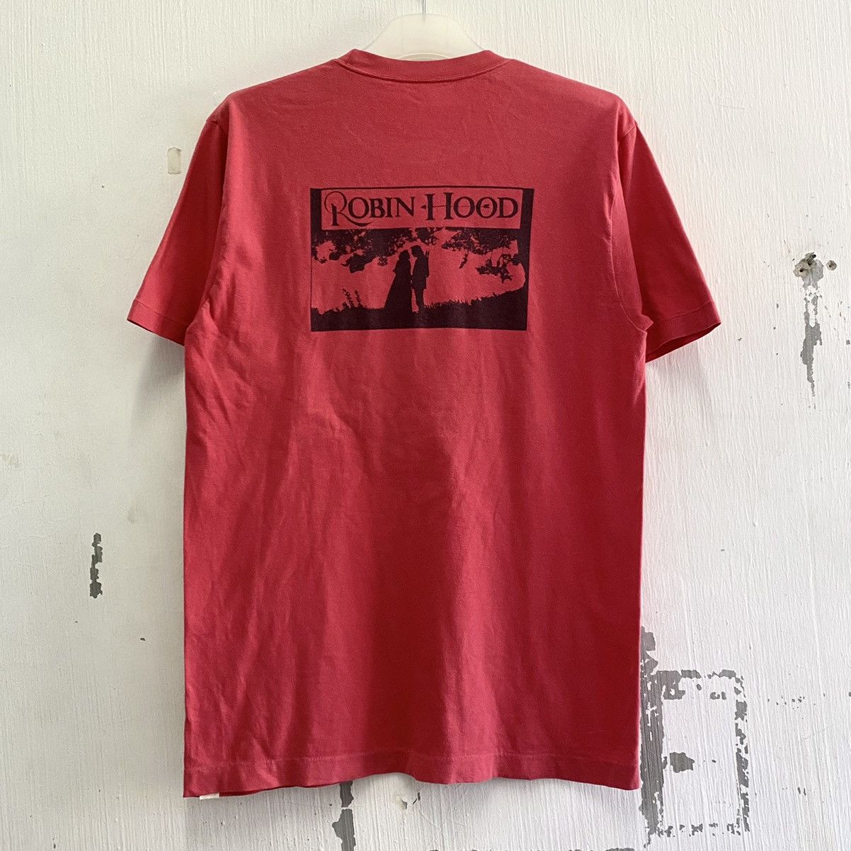 Vintage Vintage 90s Robin Hood Superhero Movie Tshirt Size US M / EU 48-50 / 2 - 1 Thumbnail