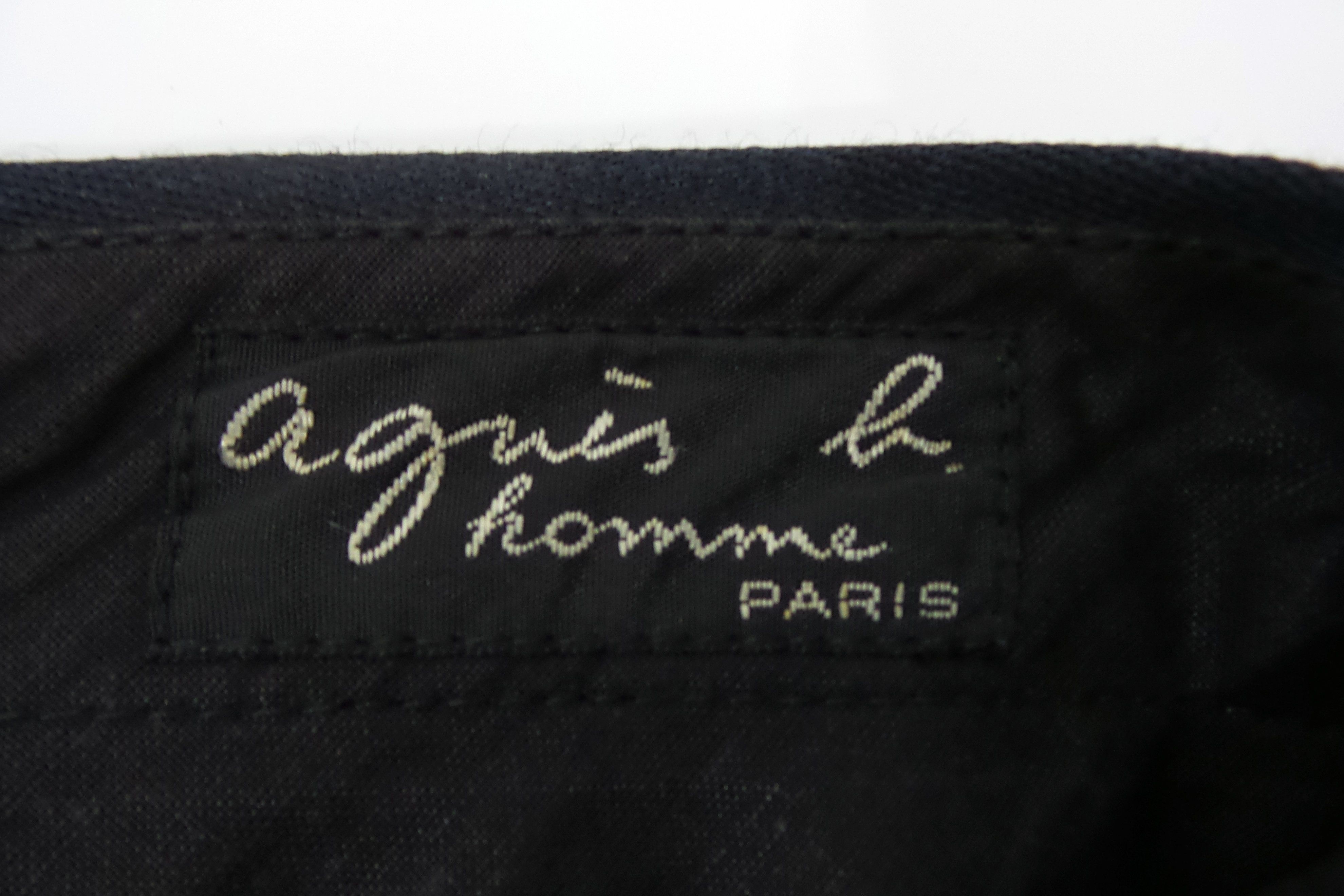 agnes b. Agnes B. Pleated Dark Blue Trousers W30xL40.5 Size US 30 / EU 46 - 4 Thumbnail