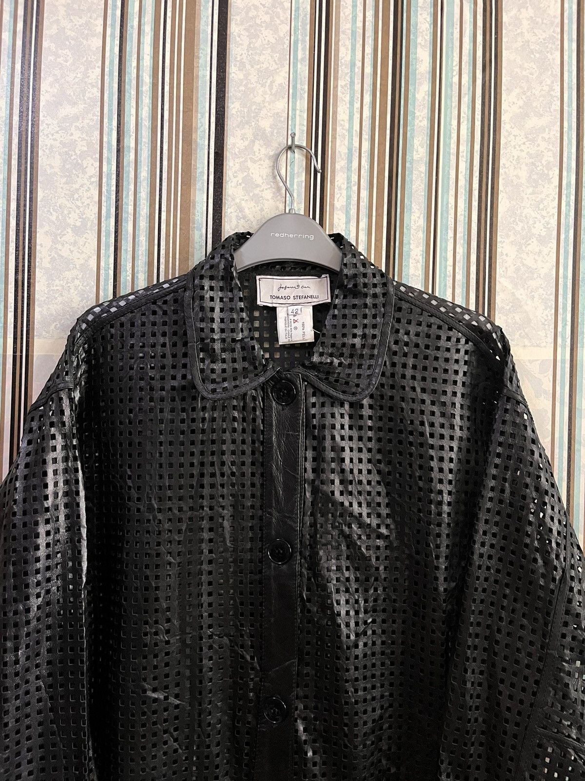 Other FW 19 Tomaso stefanelli embossed pelle skin #A6 Size US L / EU 52-54 / 3 - 2 Thumbnail
