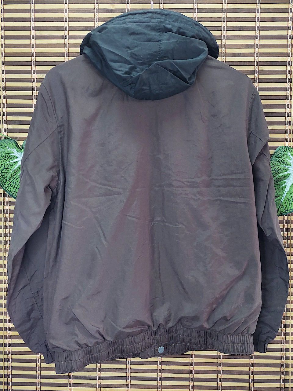 Timberland × Vintage Vintage Timberland Light Bomber Jacket with Hoodie Size US L / EU 52-54 / 3 - 11 Thumbnail