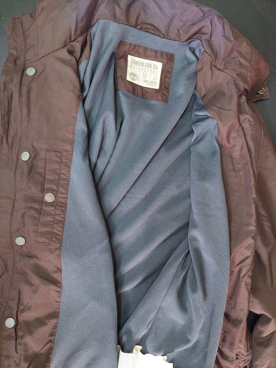 Timberland × Vintage Vintage Timberland Light Bomber Jacket with Hoodie Size US L / EU 52-54 / 3 - 9 Thumbnail