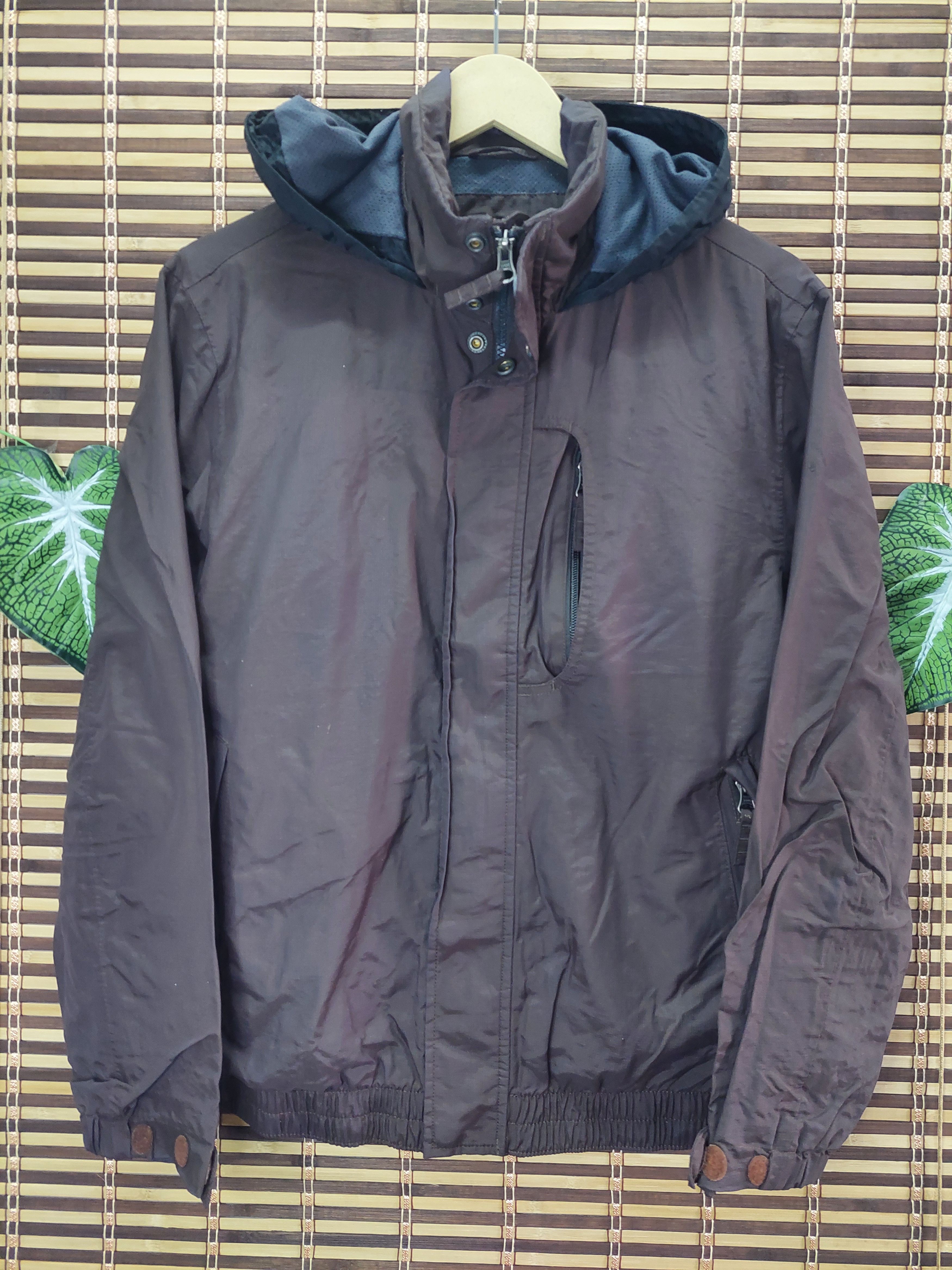 Timberland × Vintage Vintage Timberland Light Bomber Jacket with Hoodie Size US L / EU 52-54 / 3 - 10 Thumbnail
