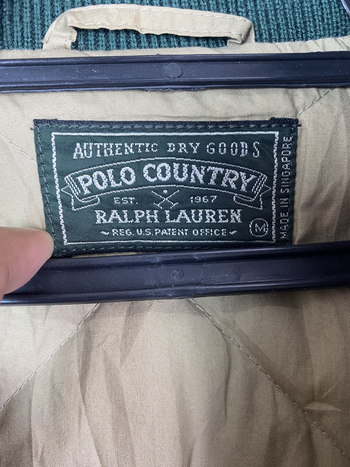 Polo Ralph Lauren × Vintage Vintage 90s Polo Country by Ralph Lauren bomber jacket Size US M / EU 48-50 / 2 - 8 Thumbnail