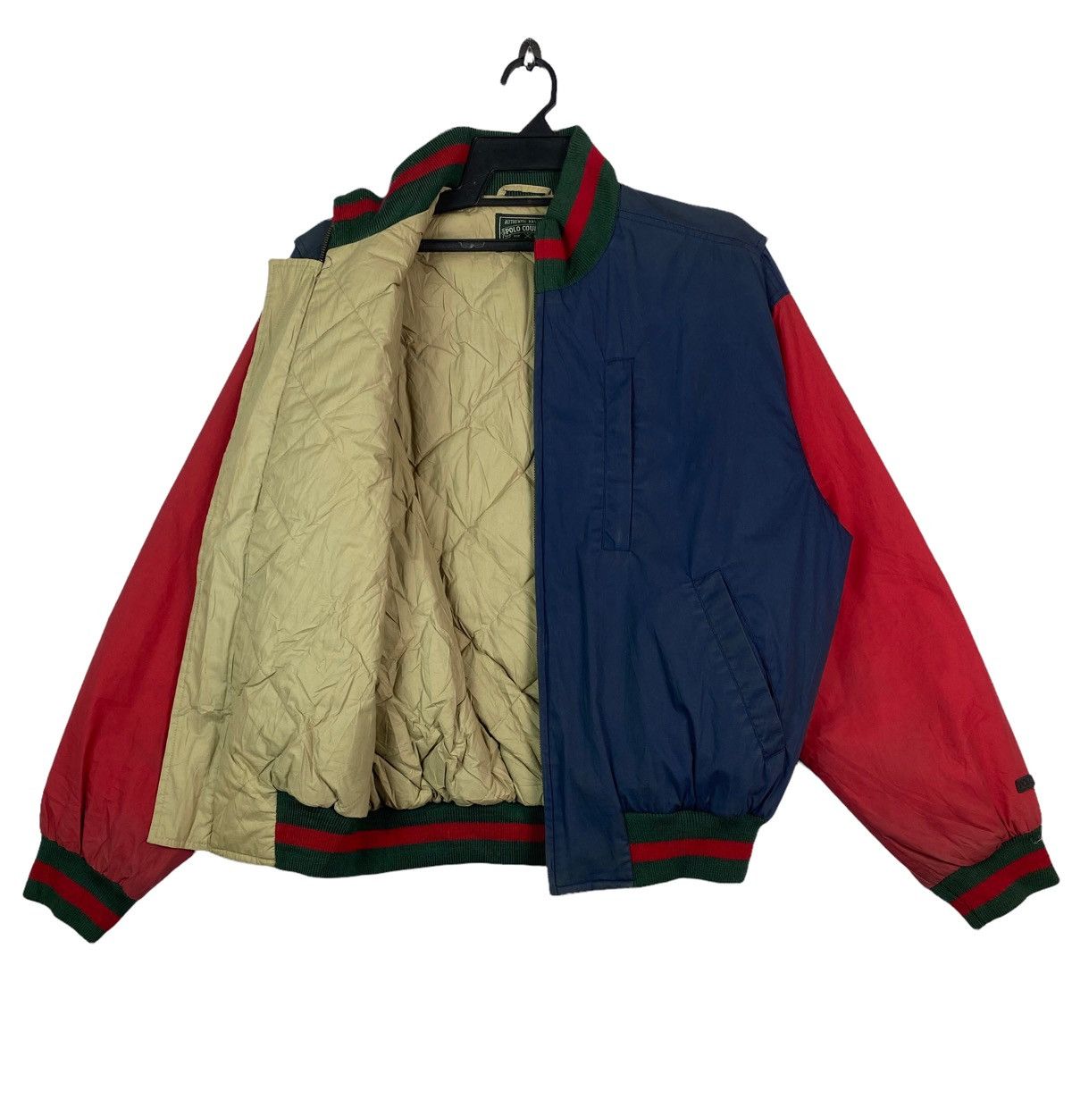 Polo Ralph Lauren × Vintage Vintage 90s Polo Country by Ralph Lauren bomber jacket Size US M / EU 48-50 / 2 - 5 Thumbnail