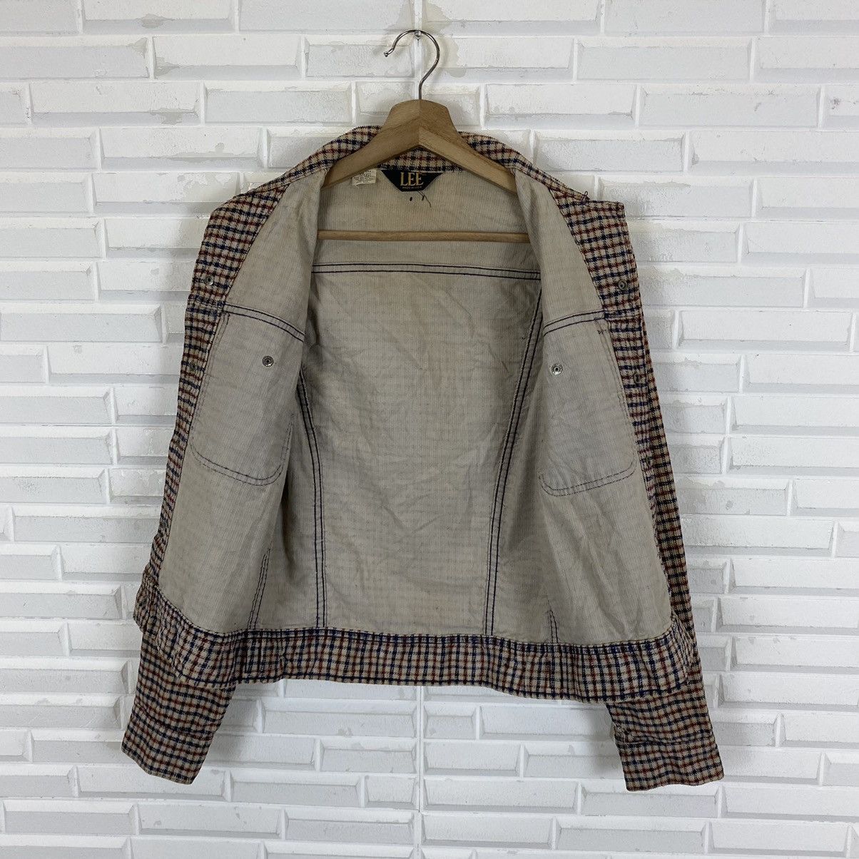 Lee Vintage 60-70s LEE corduroy trucker jacket Size US XXS / EU 40 - 11 Thumbnail