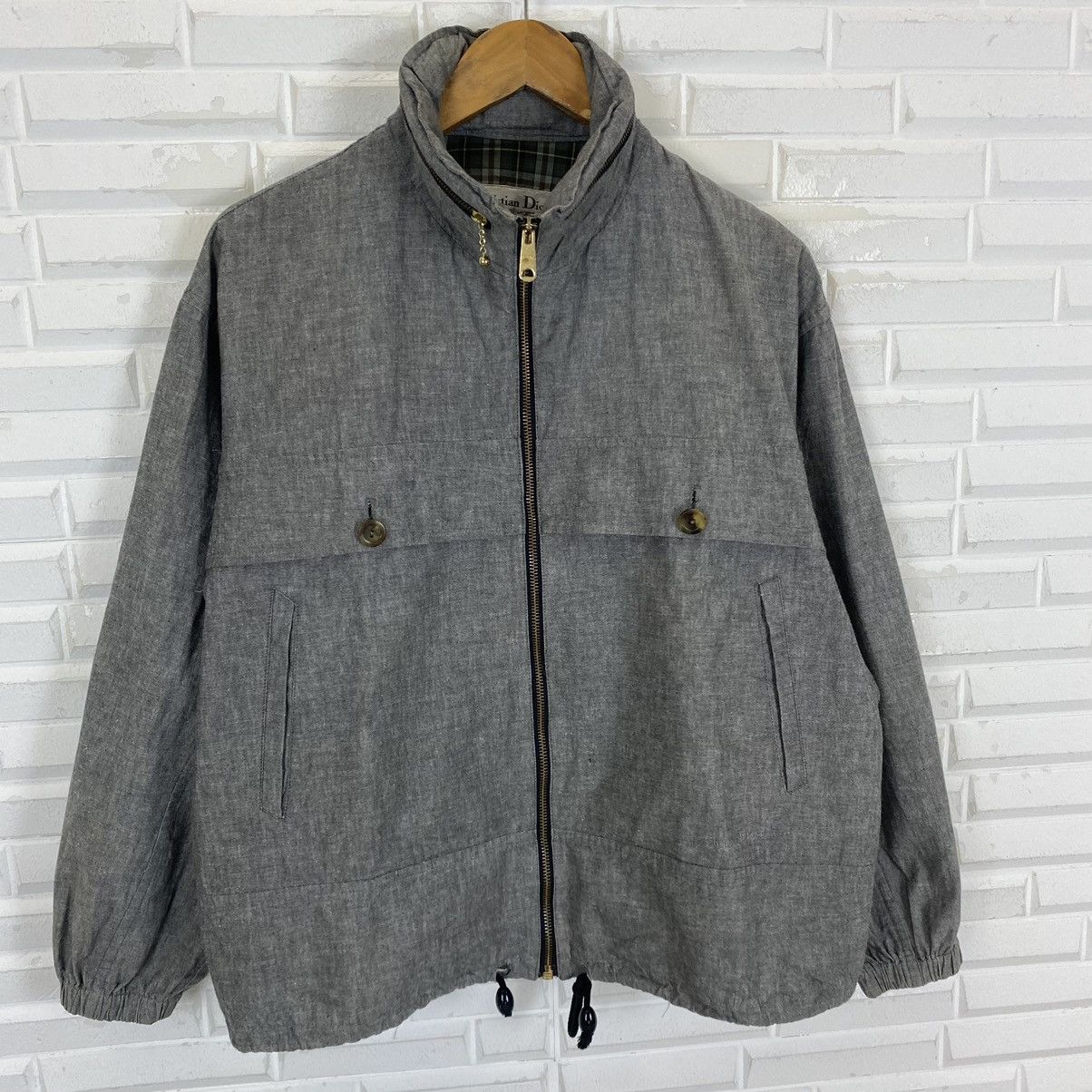 Christian Dior Zipper light jacket
