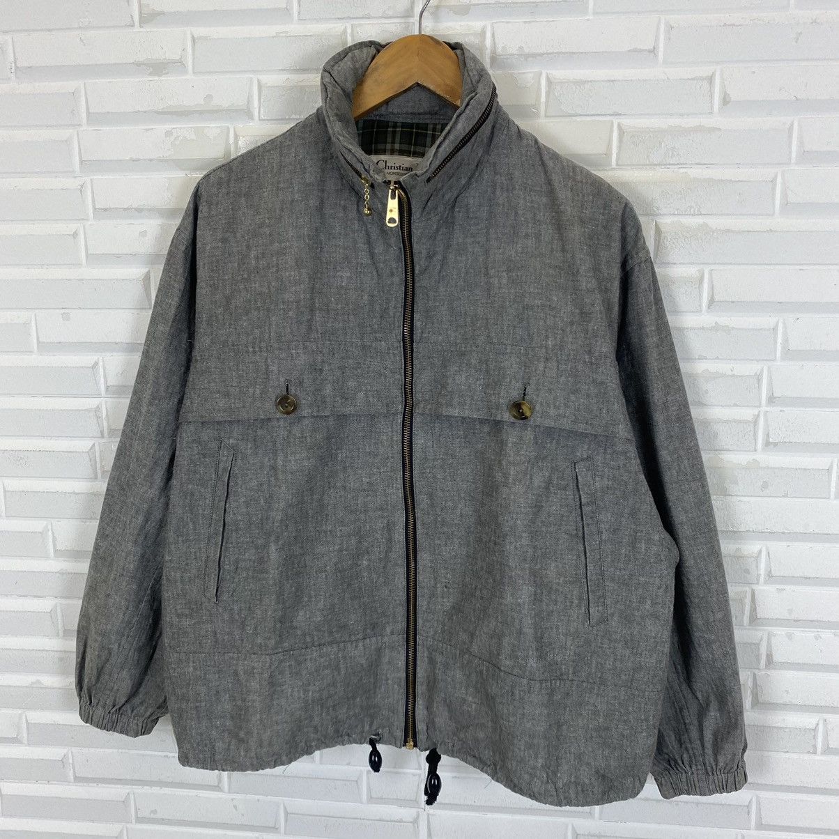 Christian Dior Zipper light jacket