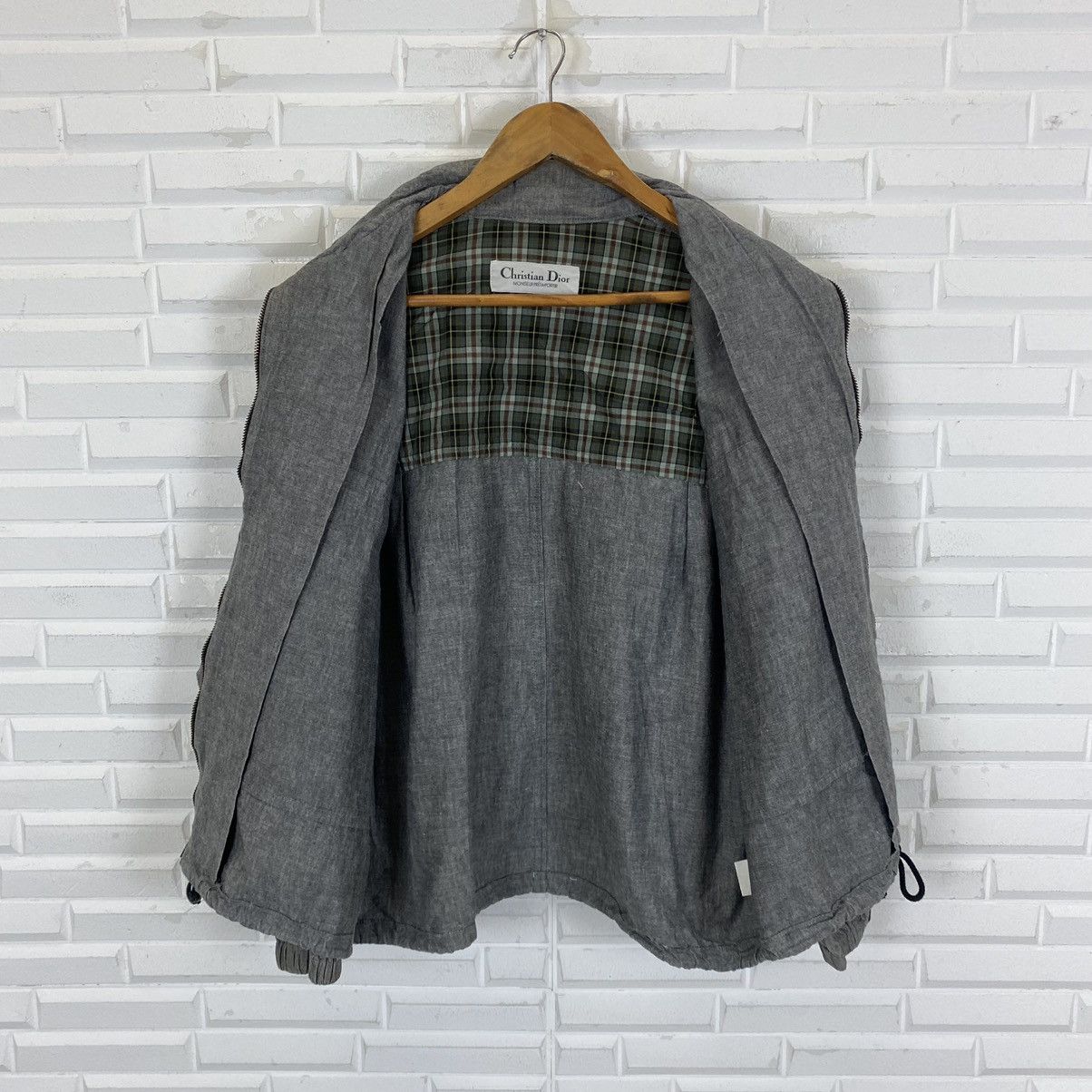 Christian Dior Zipper light jacket