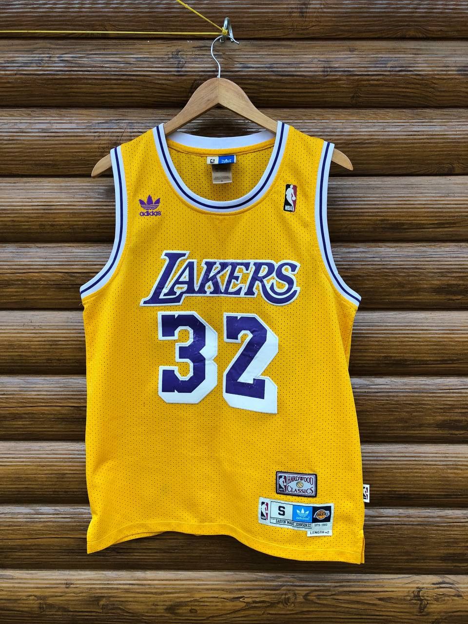 Adidas × NBA NBA Los Angeles Lakers Basketball Adidas Jersey #32 Johnson Size US S / EU 44-46 / 1 - 1 Thumbnail