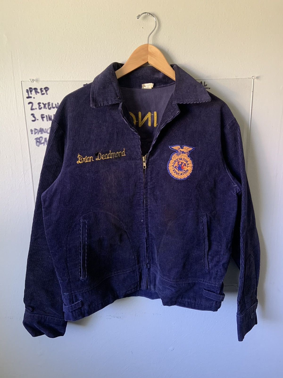 Gillet bleu American vintage (Neu (gemäss Beschreibung)) in Gstaad für