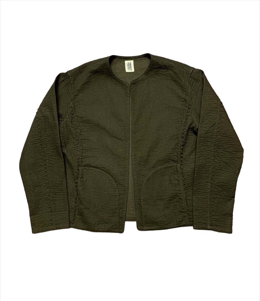 Issey Miyake HaaT by Issey Miyake No Button Cropped Coat Size M / US 6-8 / IT 42-44 - 2 Thumbnail