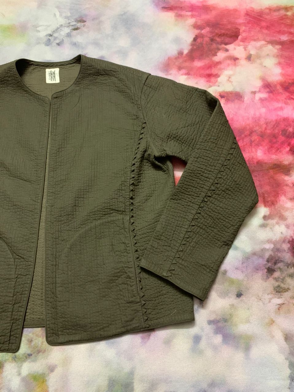 Issey Miyake HaaT by Issey Miyake No Button Cropped Coat Size M / US 6-8 / IT 42-44 - 5 Thumbnail
