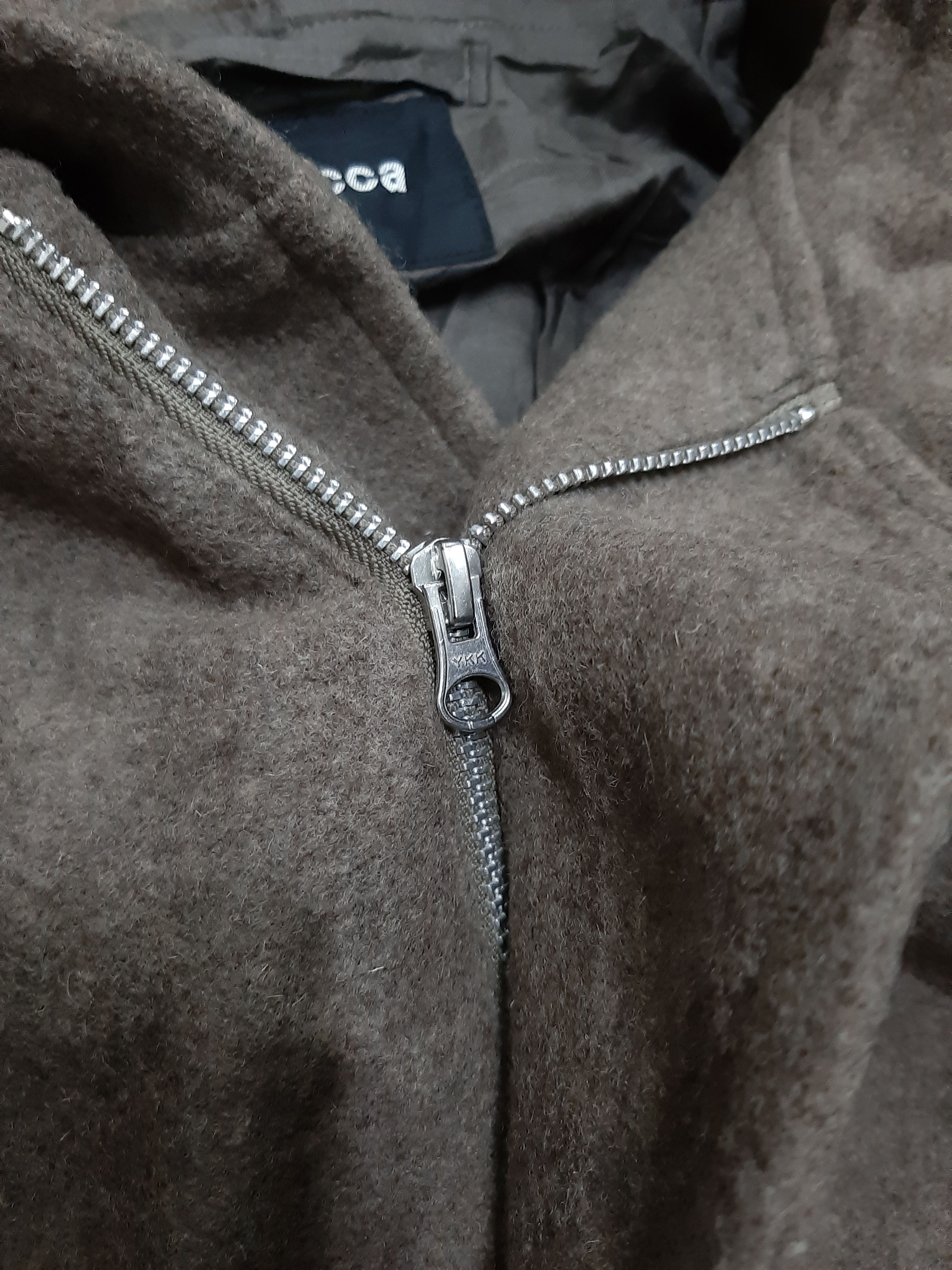 CABANE de ZUCCa Vintage Zucca Wool Long Jacket Hoodie Size US M / EU 48-50 / 2 - 4 Thumbnail
