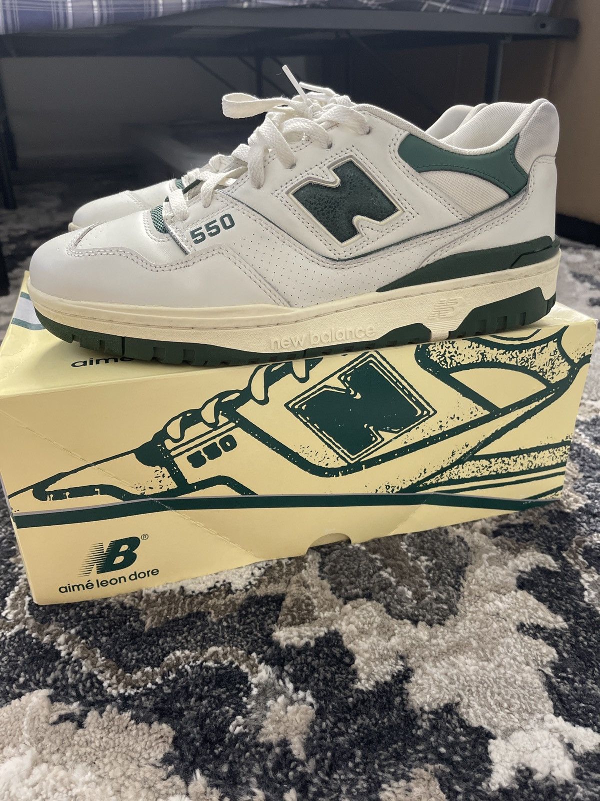 Aime Leon Dore × New Balance AIME LEON DORE x NEW BALANCE 550 EVERGREEN Size US 11 / EU 44 - 9 Thumbnail