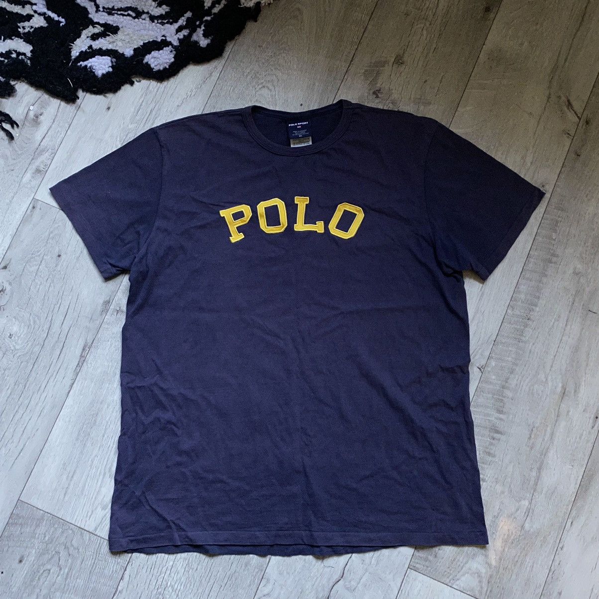 Polo Ralph Lauren POLO SPORT 90s SUN FADED YELLOW LOGO TEE Size US L / EU 52-54 / 3 - 1 Thumbnail