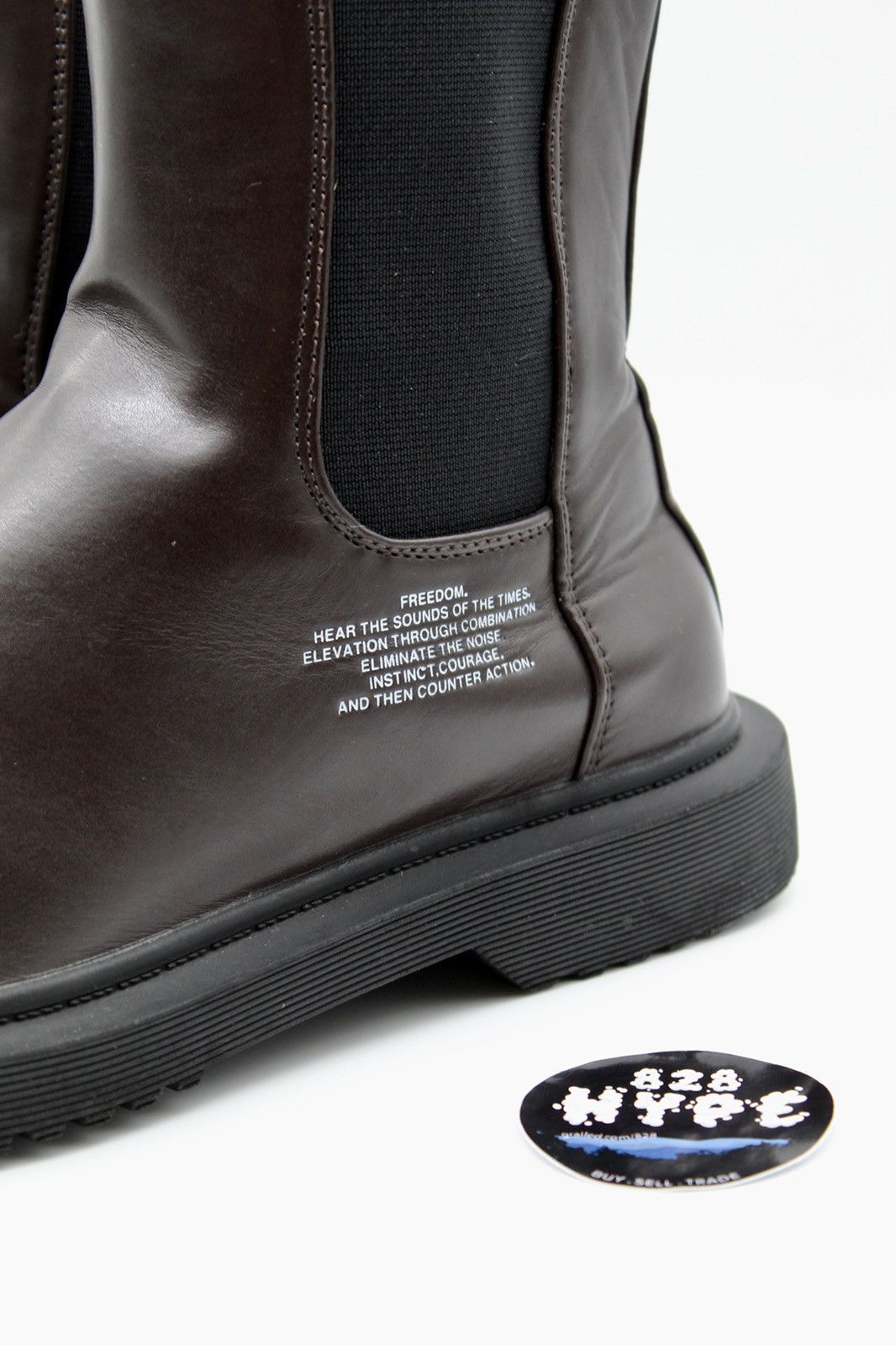 Undercover Brown GU Side Gore Round Boots Size US 8 / EU 41 - 2 Thumbnail