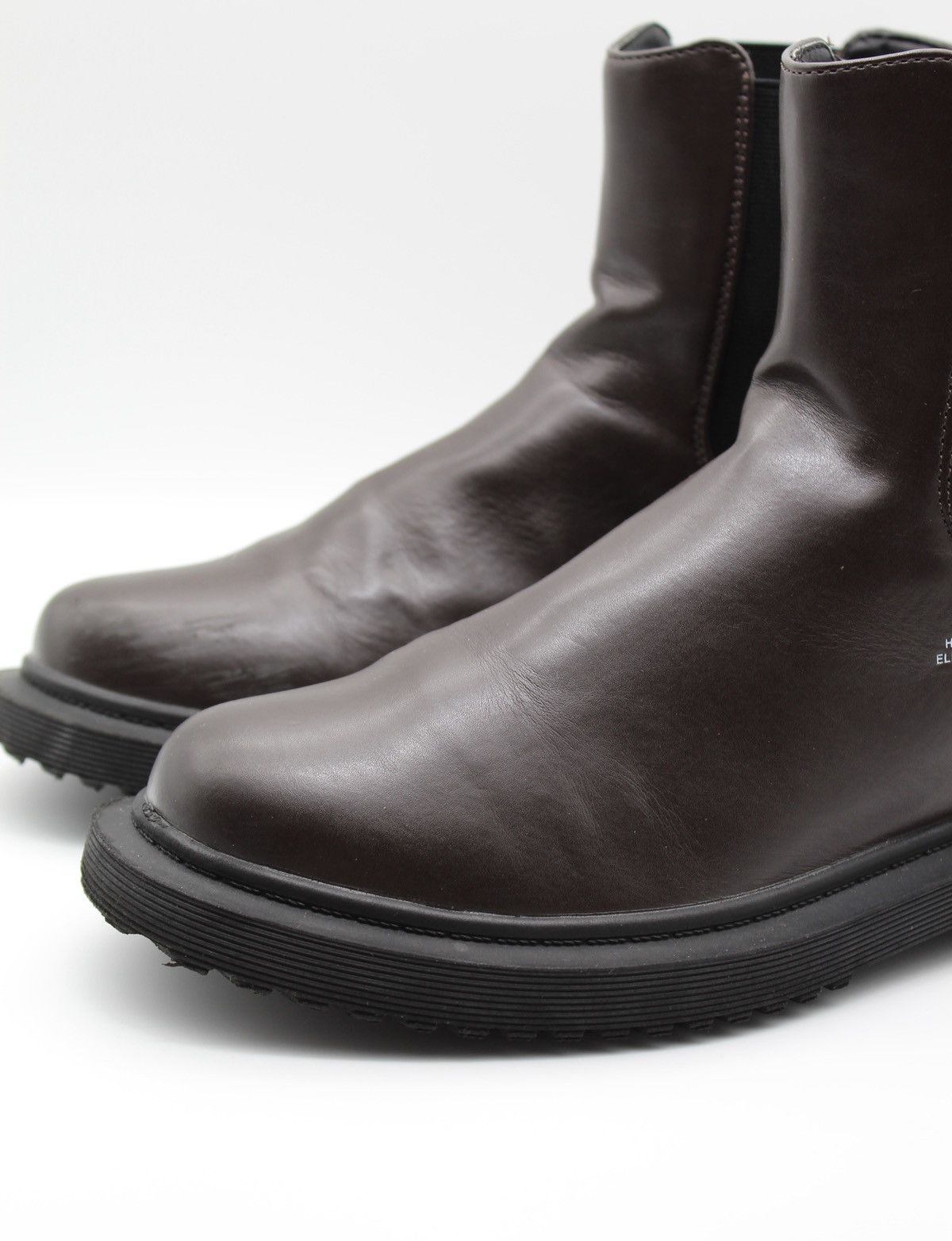 Undercover Brown GU Side Gore Round Boots Size US 8 / EU 41 - 3 Thumbnail