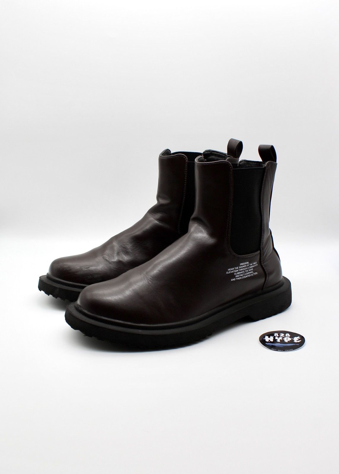 Undercover Brown GU Side Gore Round Boots Size US 8 / EU 41 - 1 Thumbnail