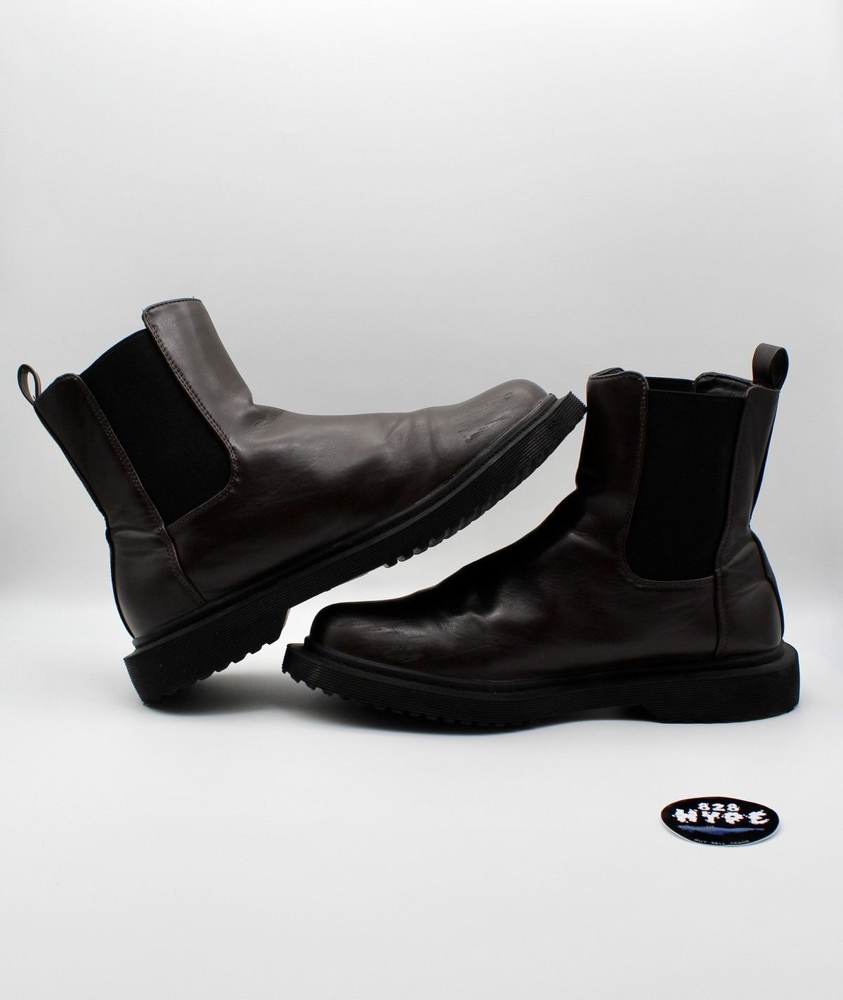 Undercover Brown GU Side Gore Round Boots Size US 8 / EU 41 - 9 Thumbnail