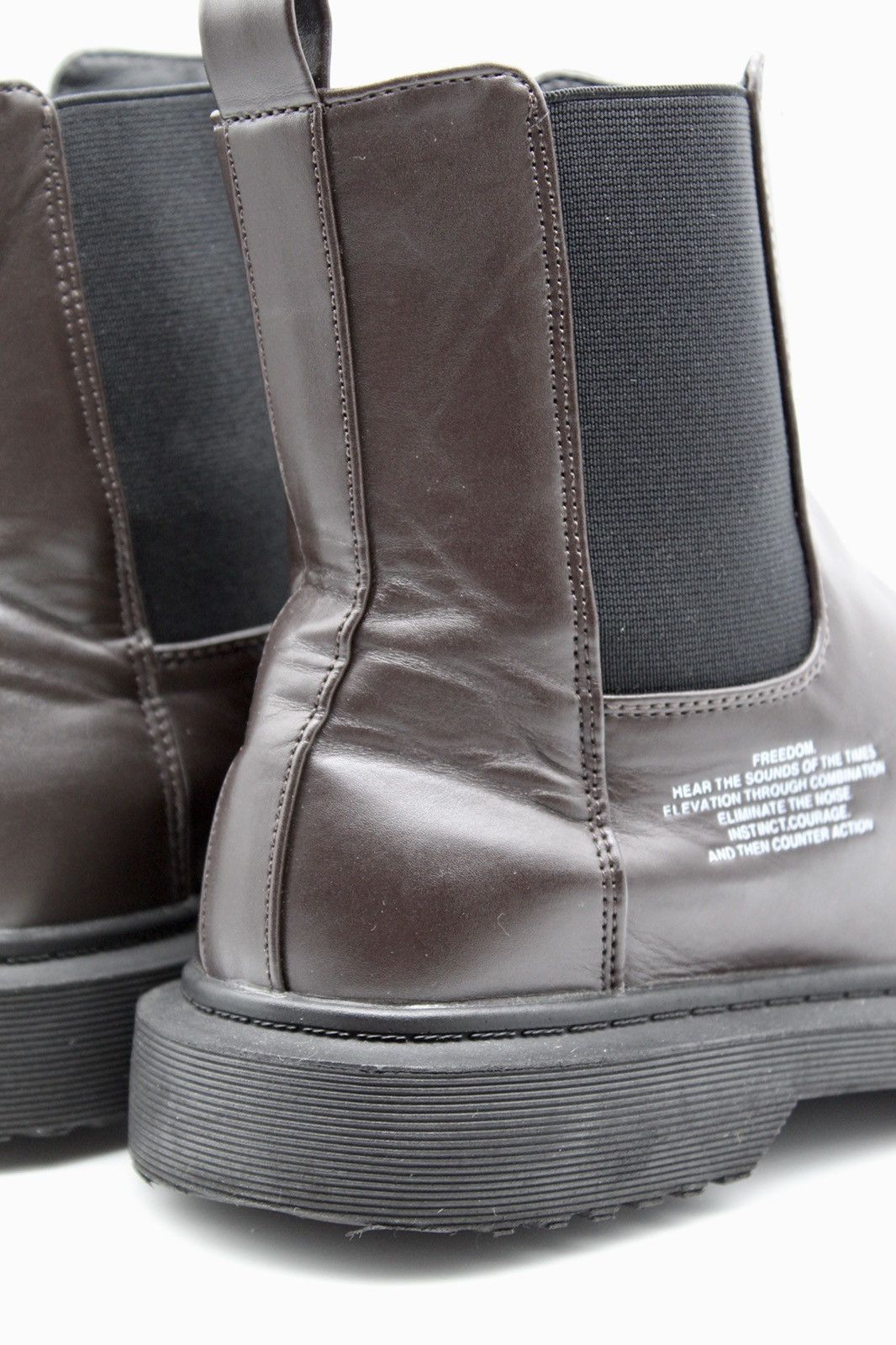 Undercover Brown GU Side Gore Round Boots Size US 8 / EU 41 - 8 Thumbnail