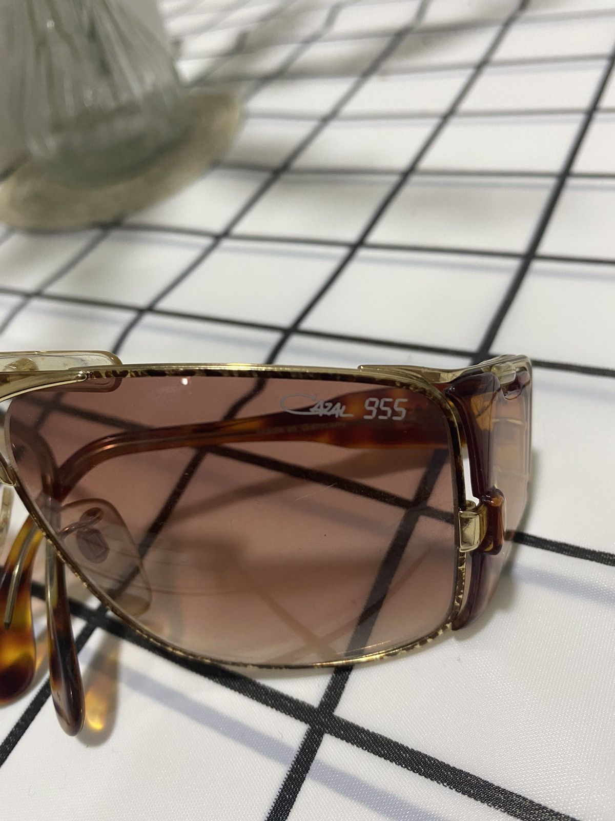 Cazal × Vintage GRAILED! Vtg NOS 955 33 Cazal Aviator Sunglasses Size ONE SIZE - 5 Thumbnail