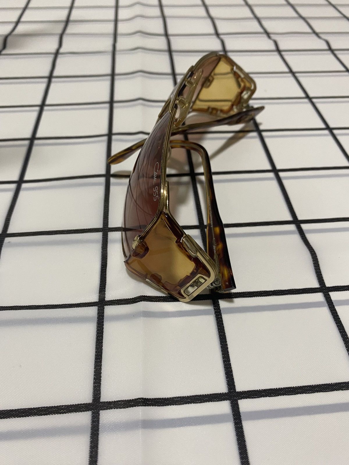 Cazal × Vintage GRAILED! Vtg NOS 955 33 Cazal Aviator Sunglasses Size ONE SIZE - 8 Thumbnail