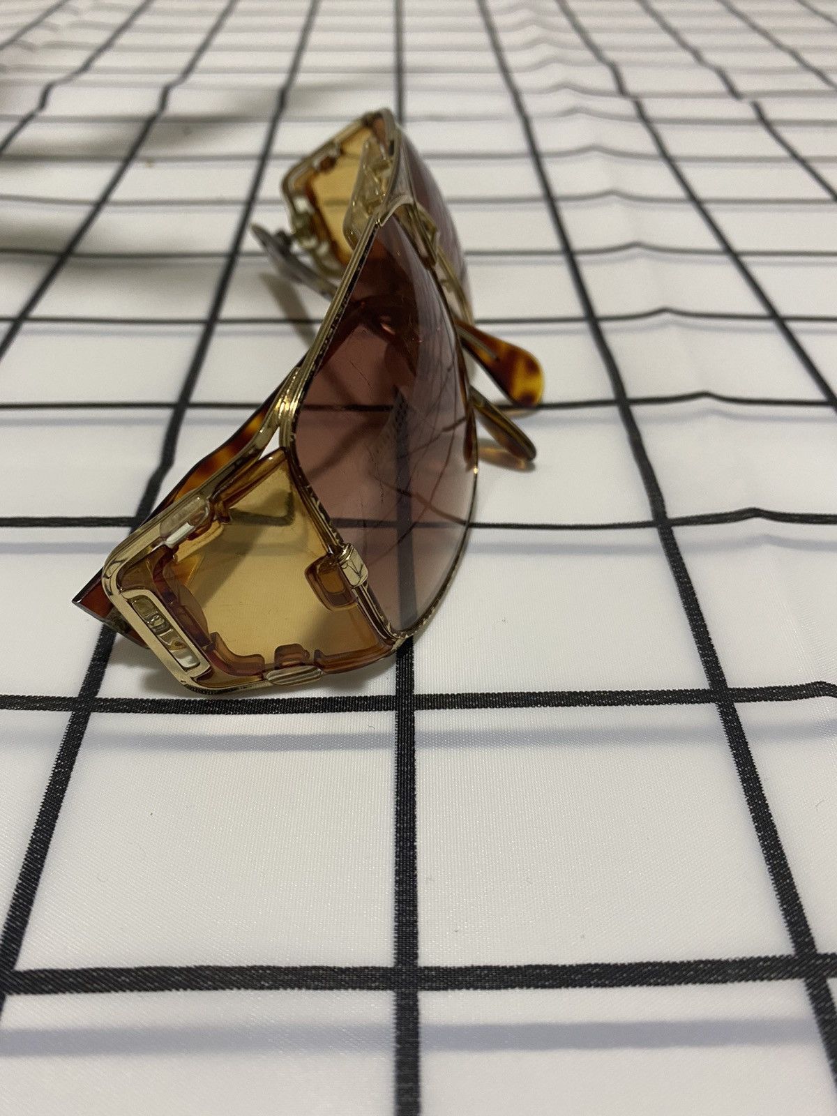 Cazal × Vintage GRAILED! Vtg NOS 955 33 Cazal Aviator Sunglasses Size ONE SIZE - 6 Thumbnail