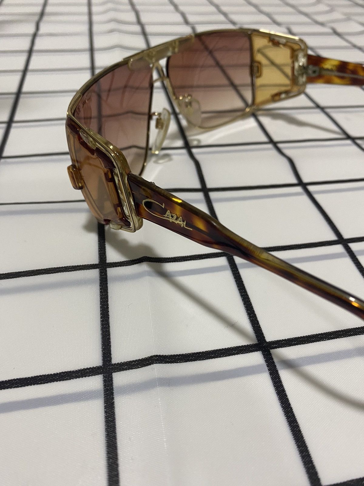 Cazal × Vintage GRAILED! Vtg NOS 955 33 Cazal Aviator Sunglasses Size ONE SIZE - 9 Thumbnail